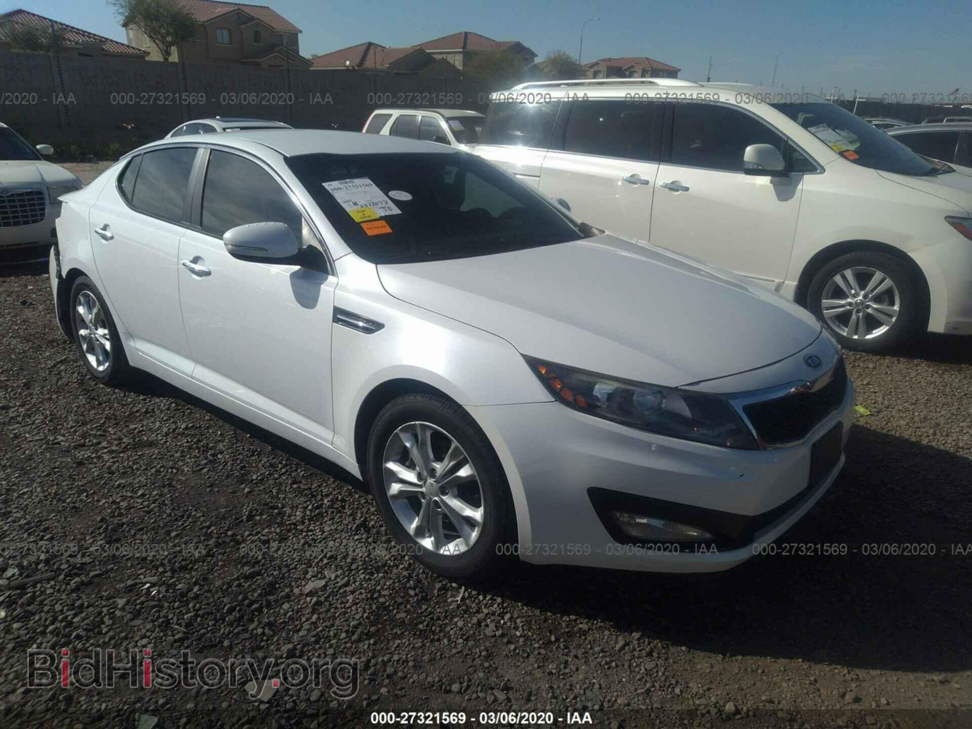 Фотография 5XXGM4A76CG037563 - KIA OPTIMA 2012