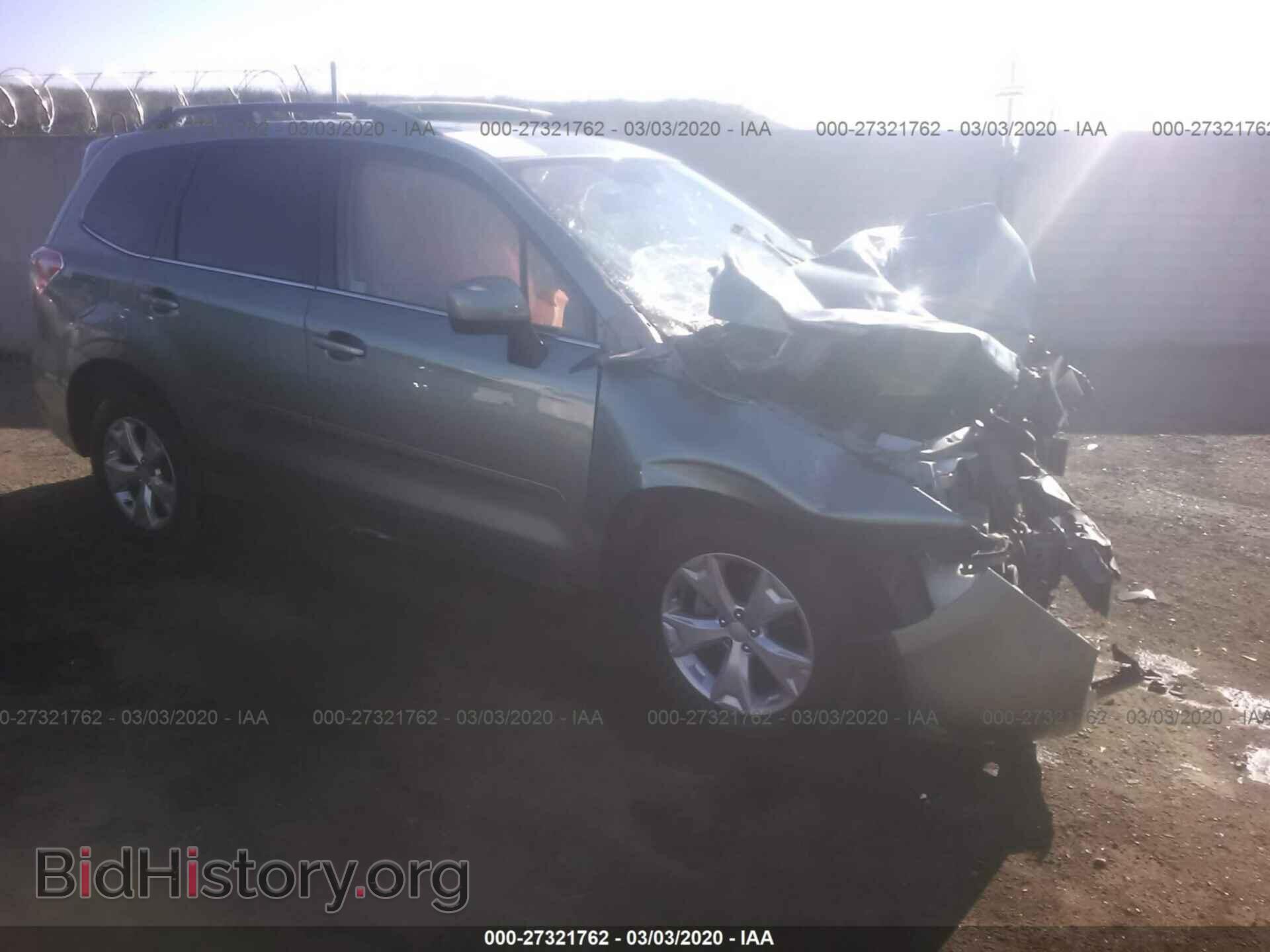 Фотография JF2SJAHC4FH475656 - SUBARU FORESTER 2015
