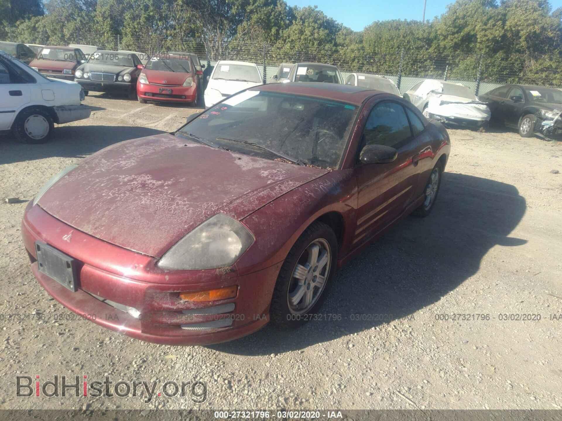 2000 MITSUBISHI ECLIPSE - VIN: 4A3AC84L0YE006326 - Photo 2