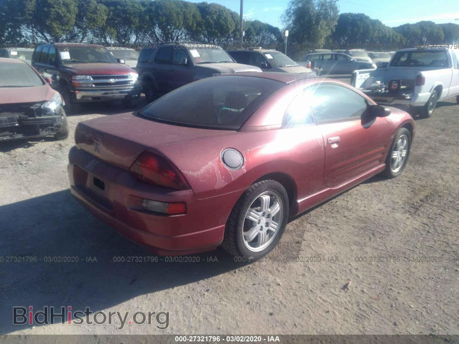 2000 MITSUBISHI ECLIPSE - VIN: 4A3AC84L0YE006326 - Photo 4