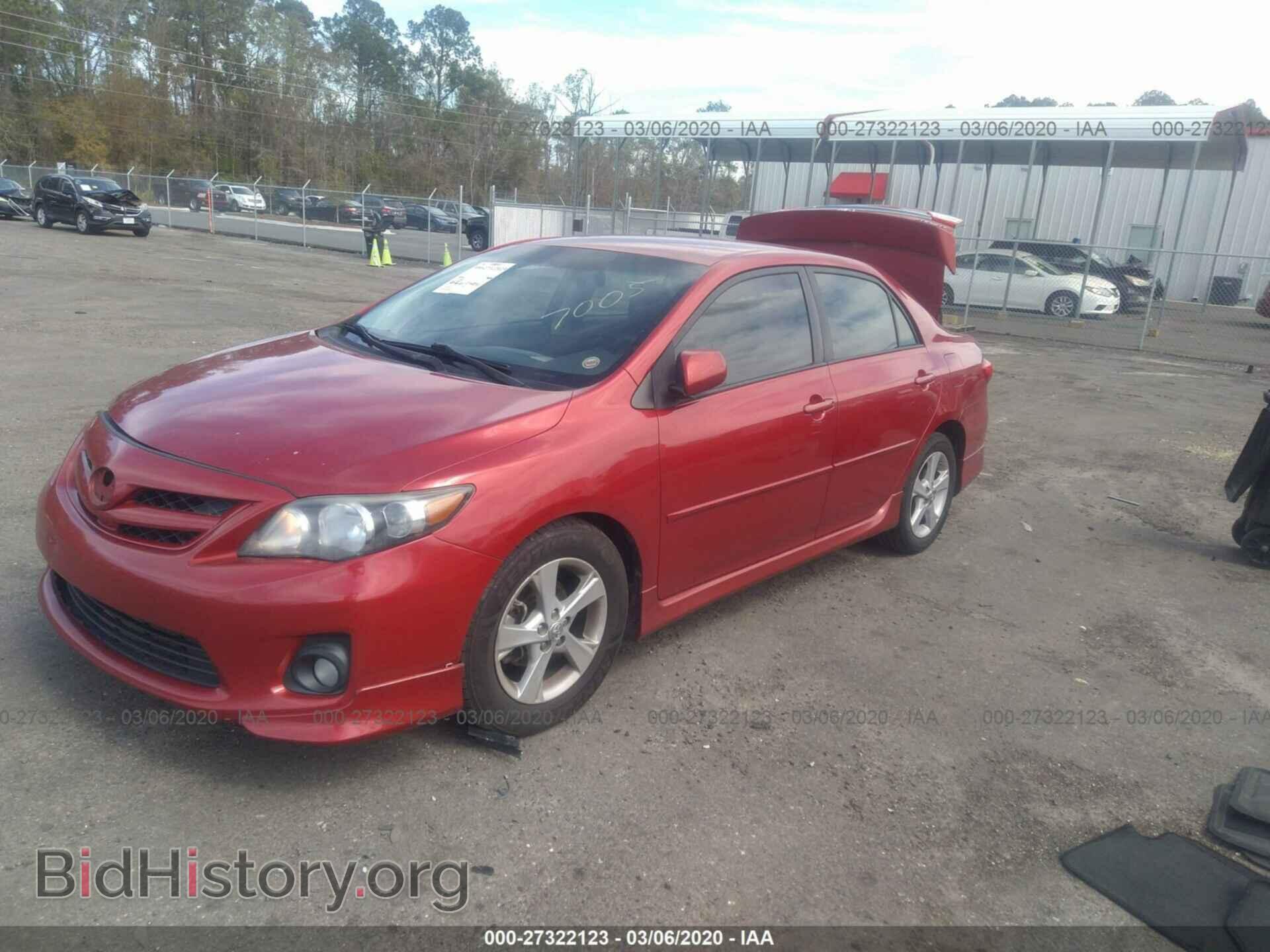 2011 TOYOTA COROLLA - VIN: 2T1BU4EE7BC557005 - Фото 2