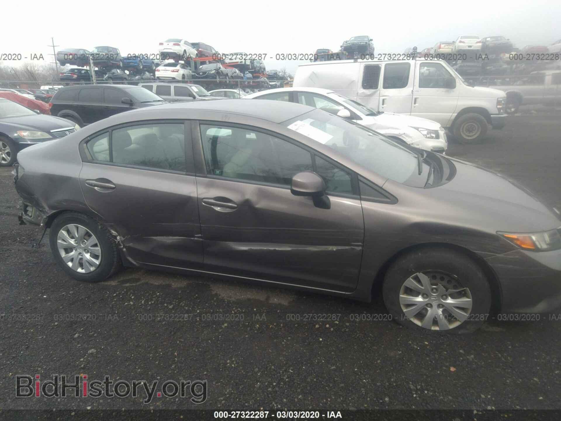 2012 HONDA CIVIC - VIN: 19XFB2F5XCE392449 - Фото 6