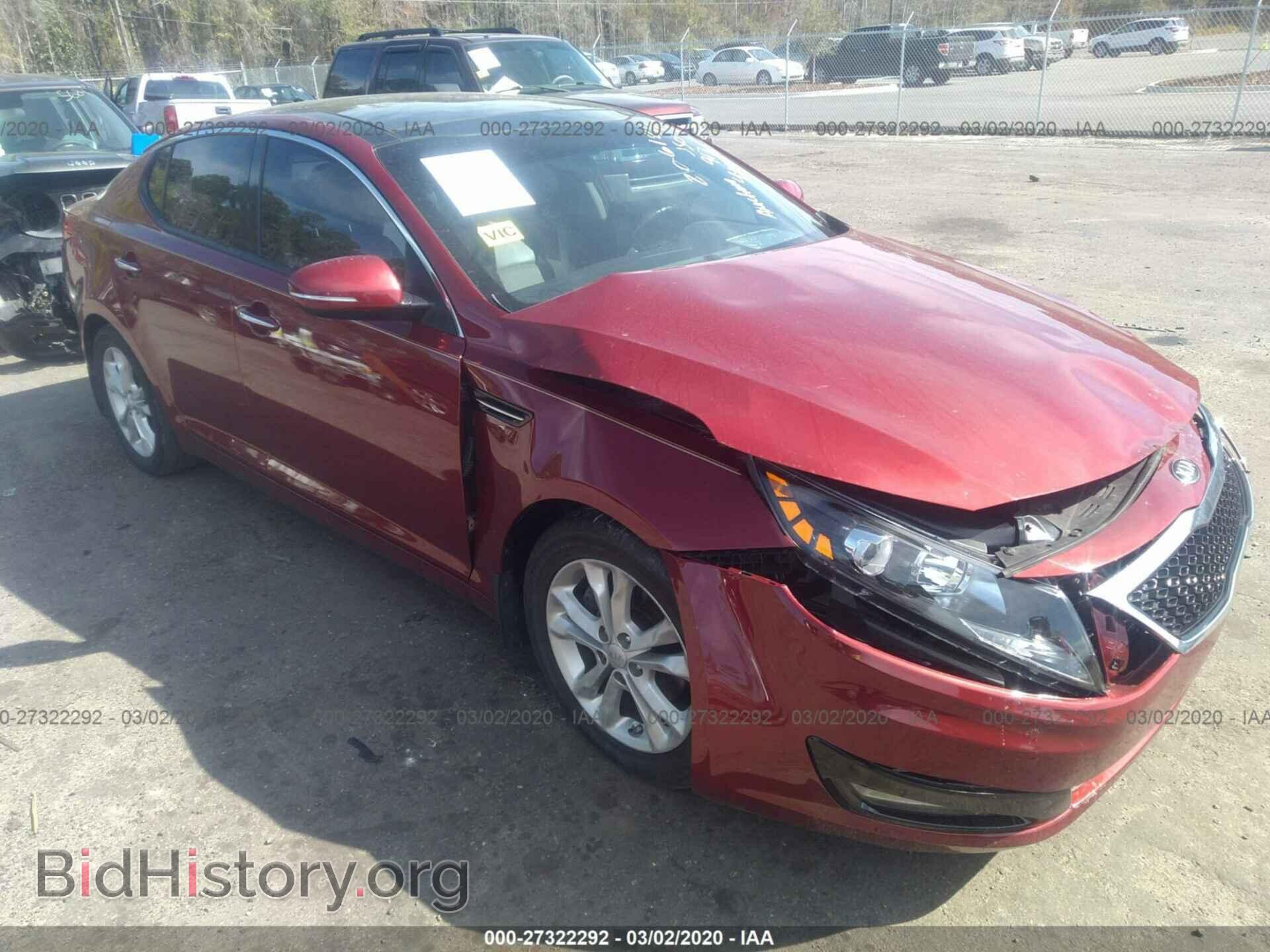 Фотография 5XXGN4A72DG255143 - KIA OPTIMA 2013