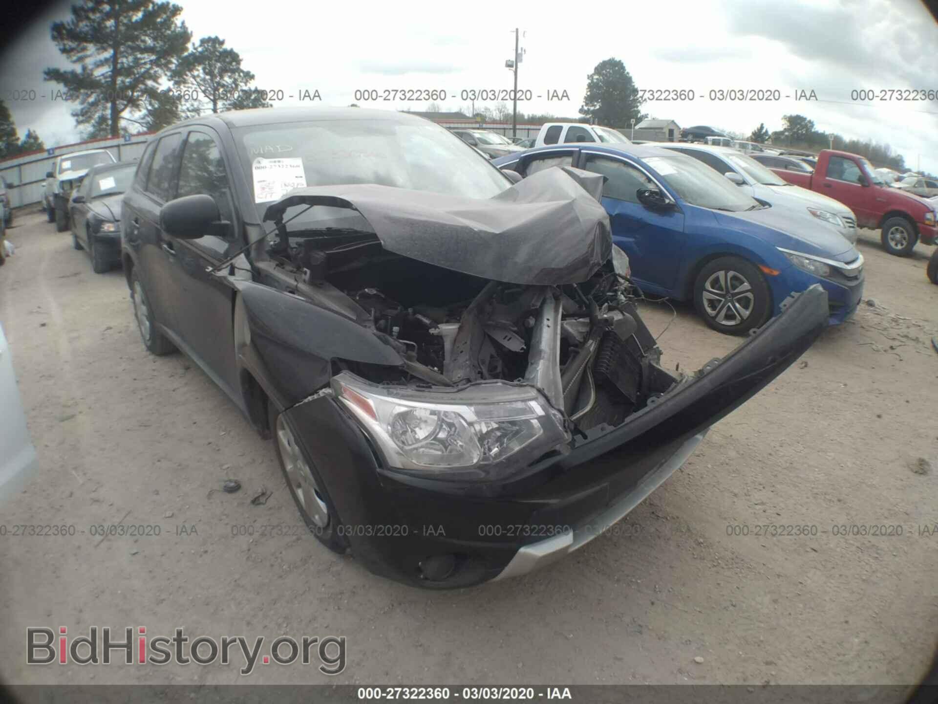 Photo JA4AD2A35FZ012866 - MITSUBISHI OUTLANDER 2015