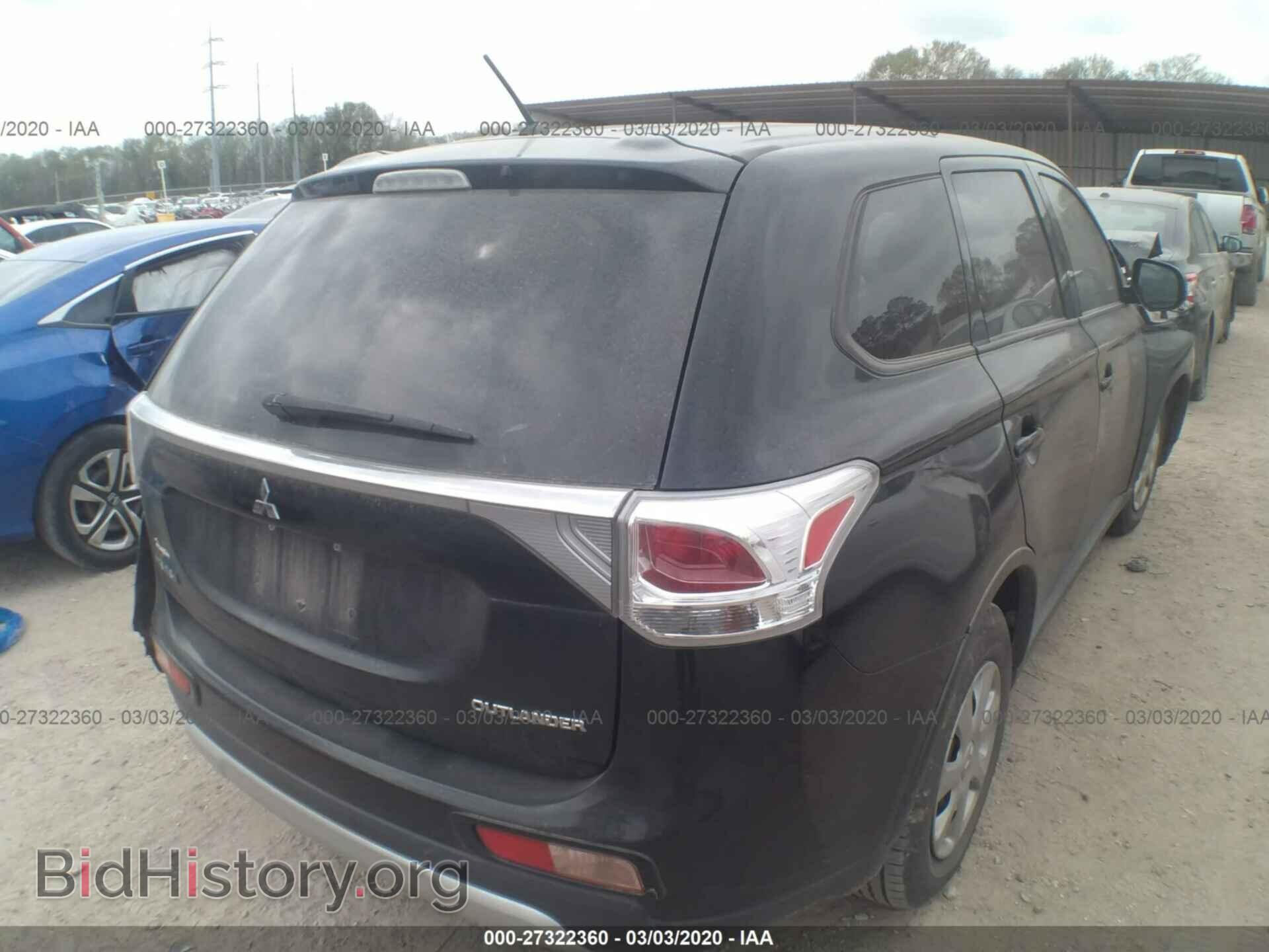 2015 MITSUBISHI OUTLANDER - VIN: JA4AD2A35FZ012866 - Фото 4