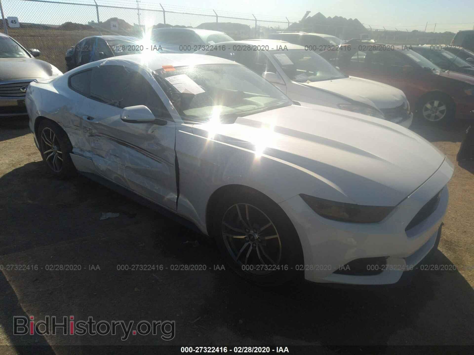 Photo 1FA6P8TH3F5299278 - FORD MUSTANG 2015