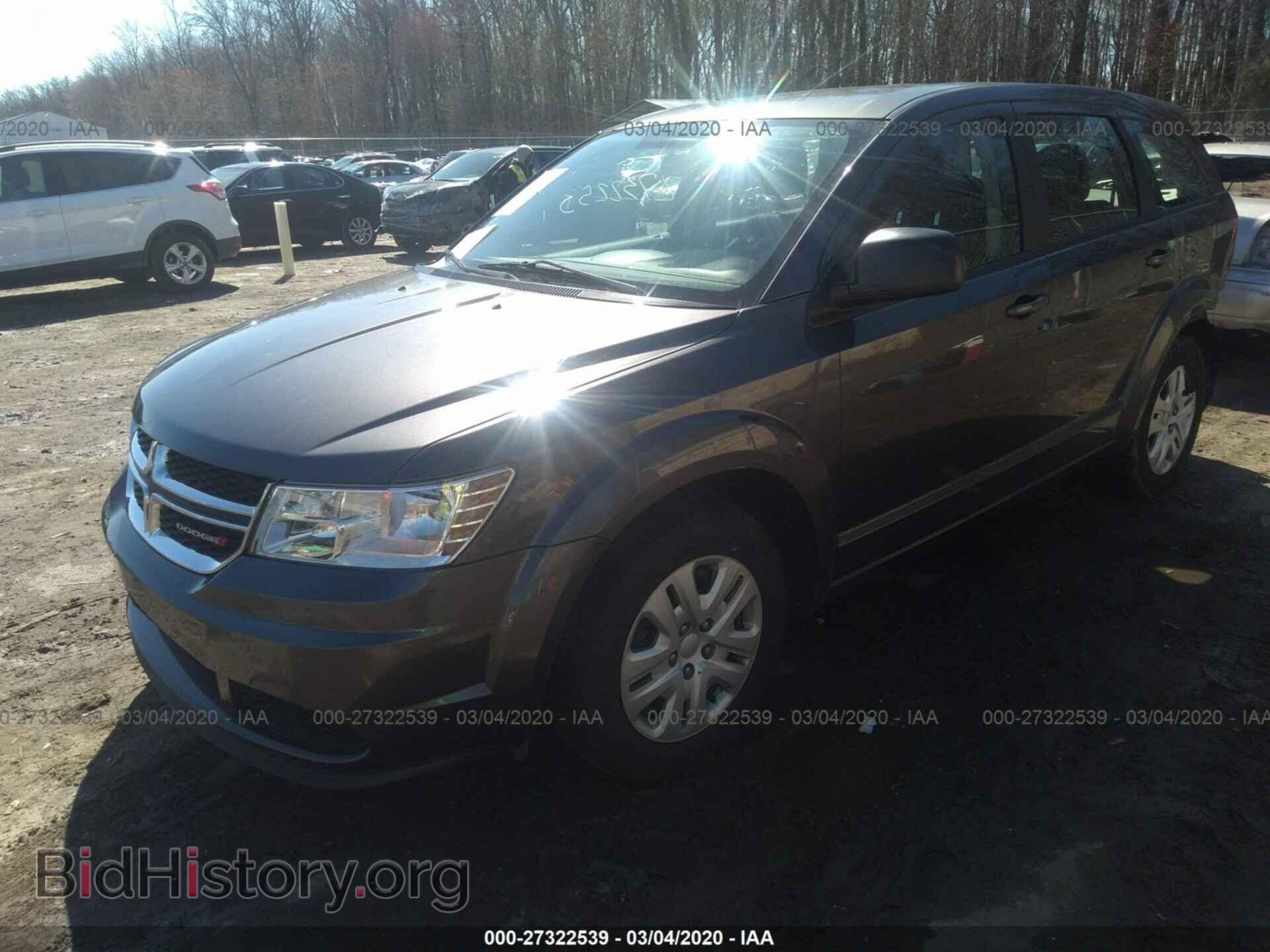 2015 DODGE JOURNEY - VIN: 3C4PDCAB5FT605843 - Фото 2