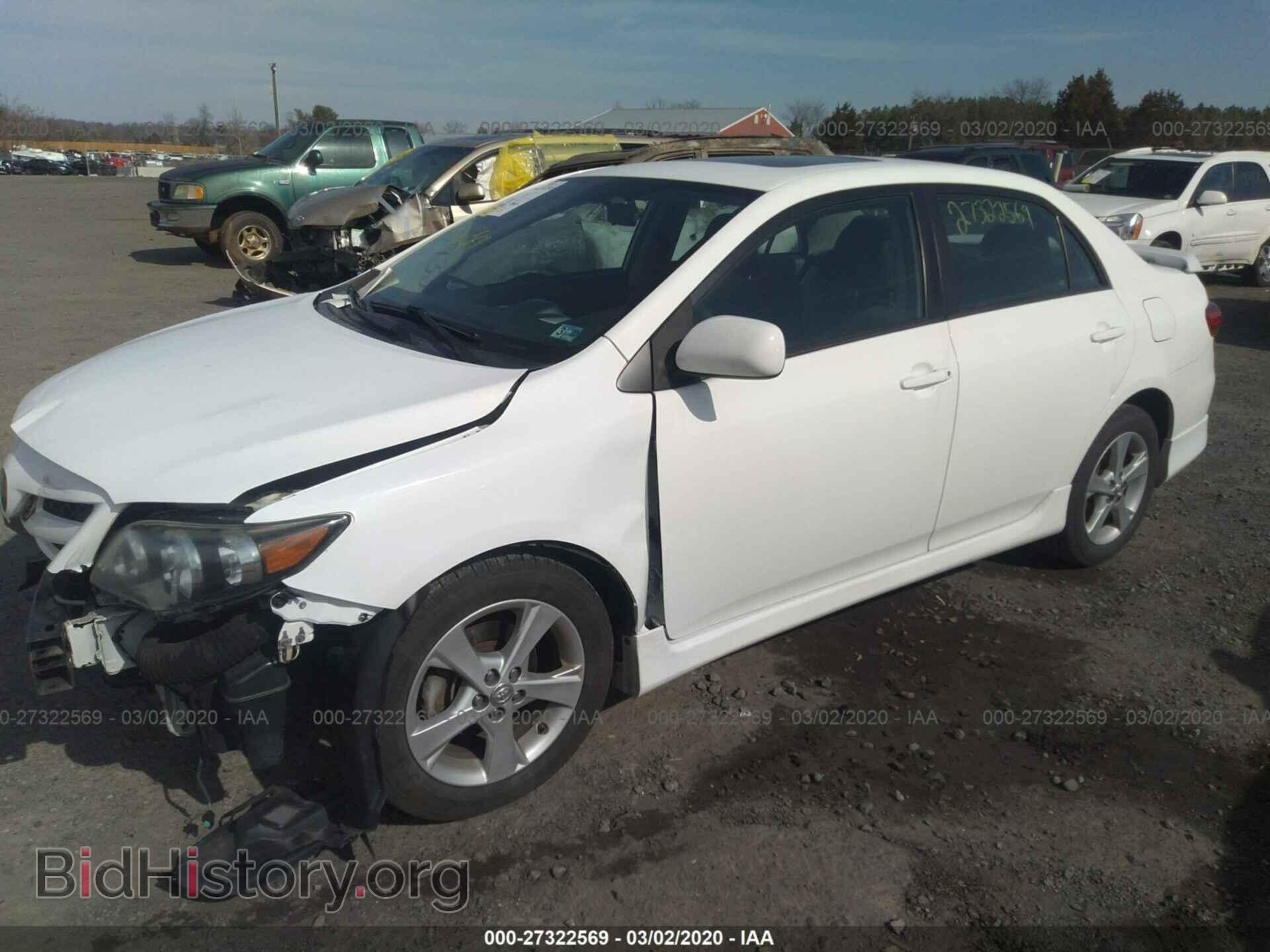 2012 TOYOTA COROLLA - VIN: 2T1BU4EE6CC897151 - Фото 2