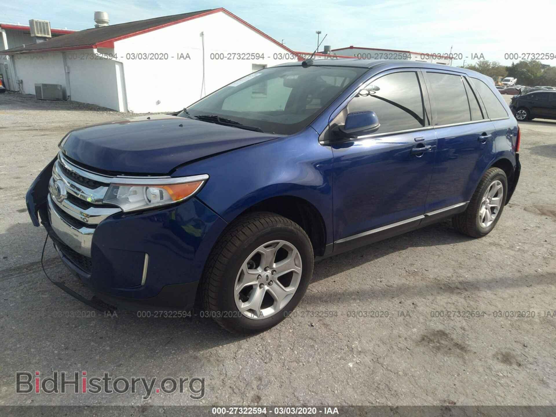 2013 FORD EDGE - VIN: 2FMDK3JC1DBB94527 - Фото 2