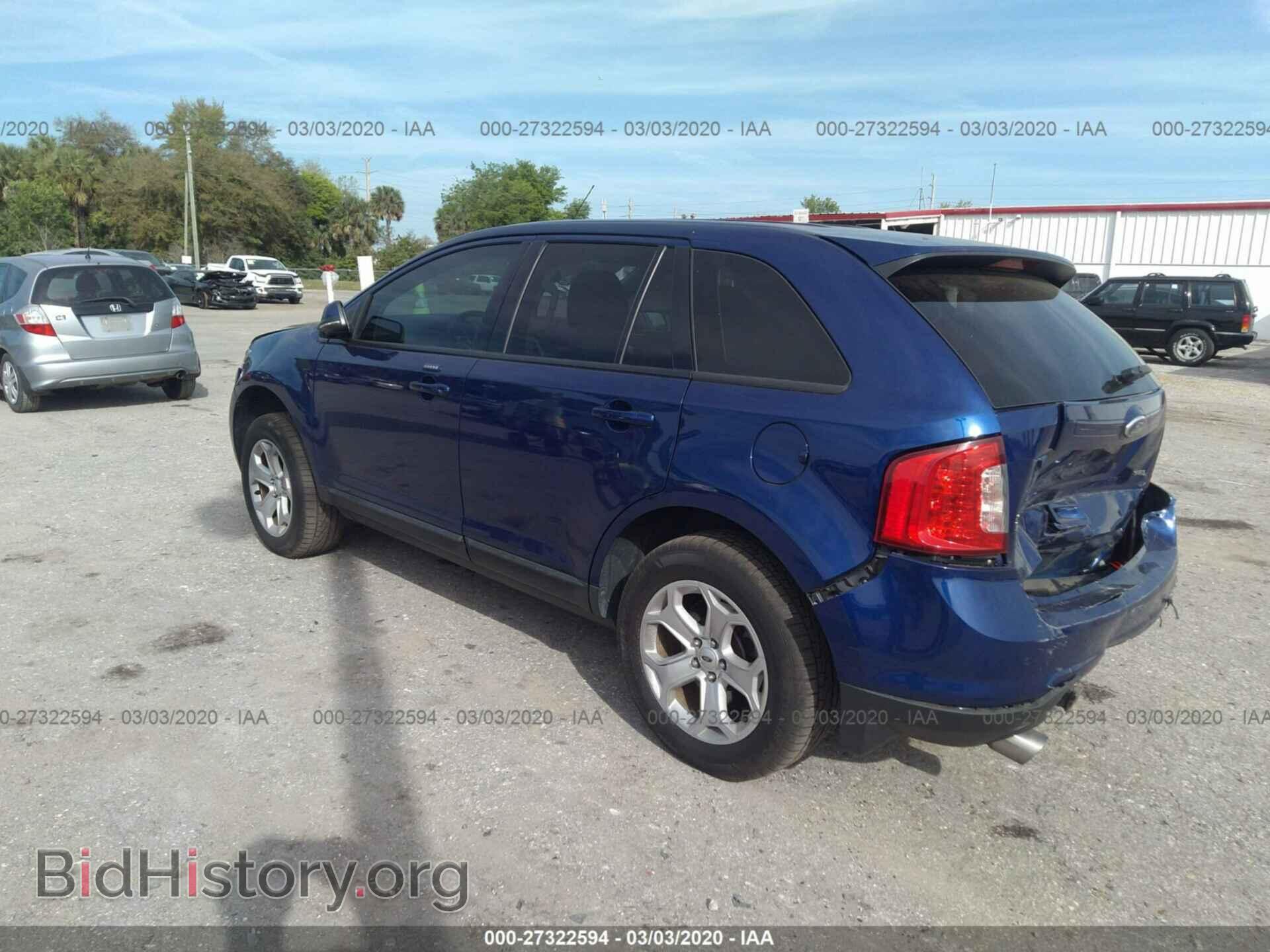 2013 FORD EDGE - VIN: 2FMDK3JC1DBB94527 - Фото 3