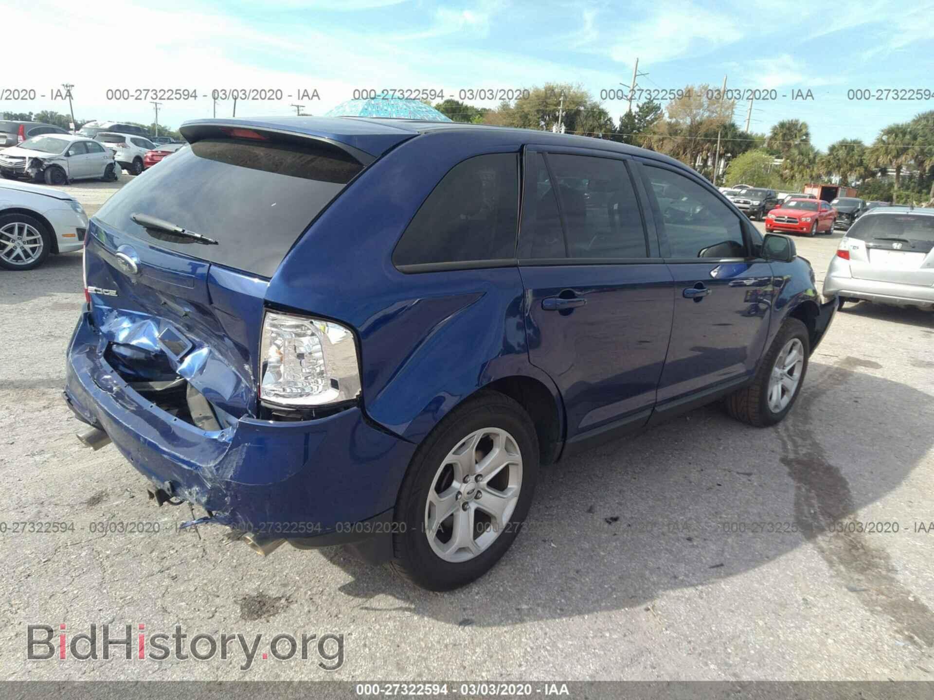 2013 FORD EDGE - VIN: 2FMDK3JC1DBB94527 - Фото 4