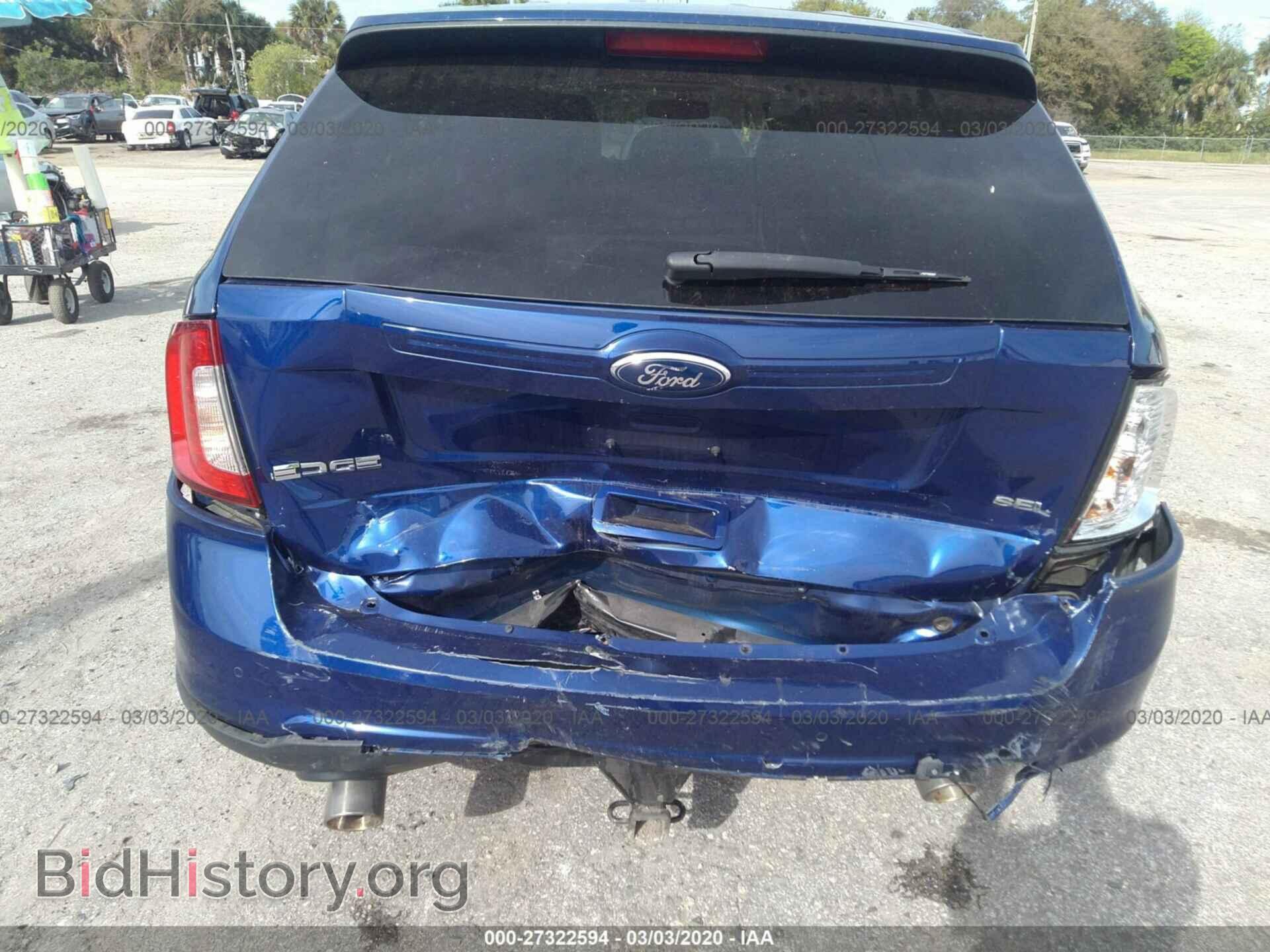 2013 FORD EDGE - VIN: 2FMDK3JC1DBB94527 - Фото 6
