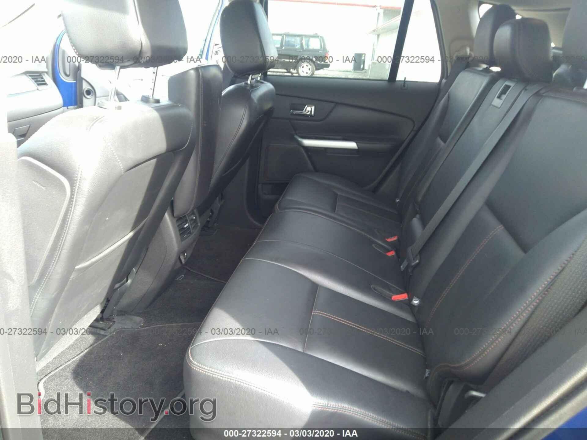 2013 FORD EDGE - VIN: 2FMDK3JC1DBB94527 - Фото 8