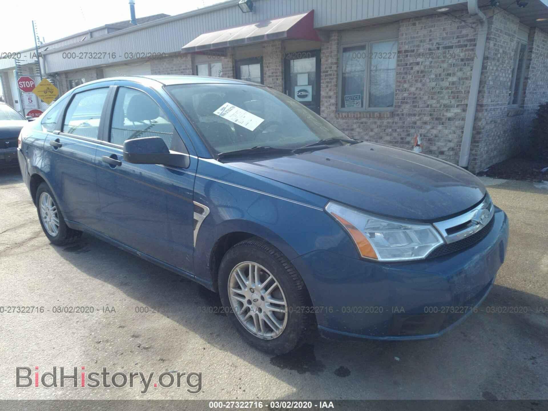 Фотография 1FAHP35N98W122861 - FORD FOCUS 2008