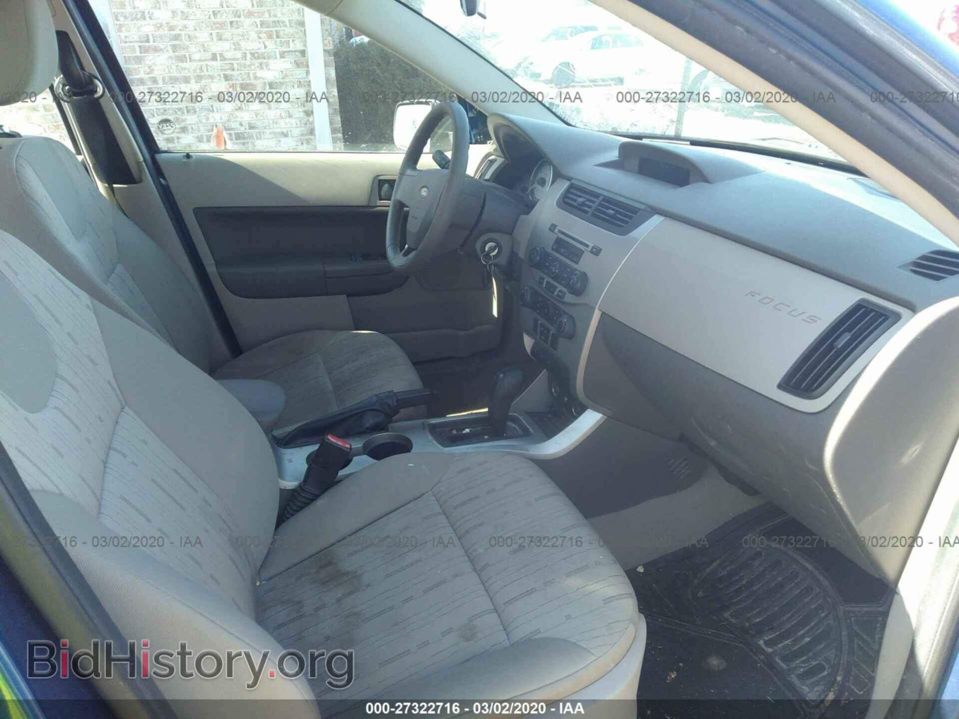 2008 FORD FOCUS - VIN: 1FAHP35N98W122861 - Фото 5
