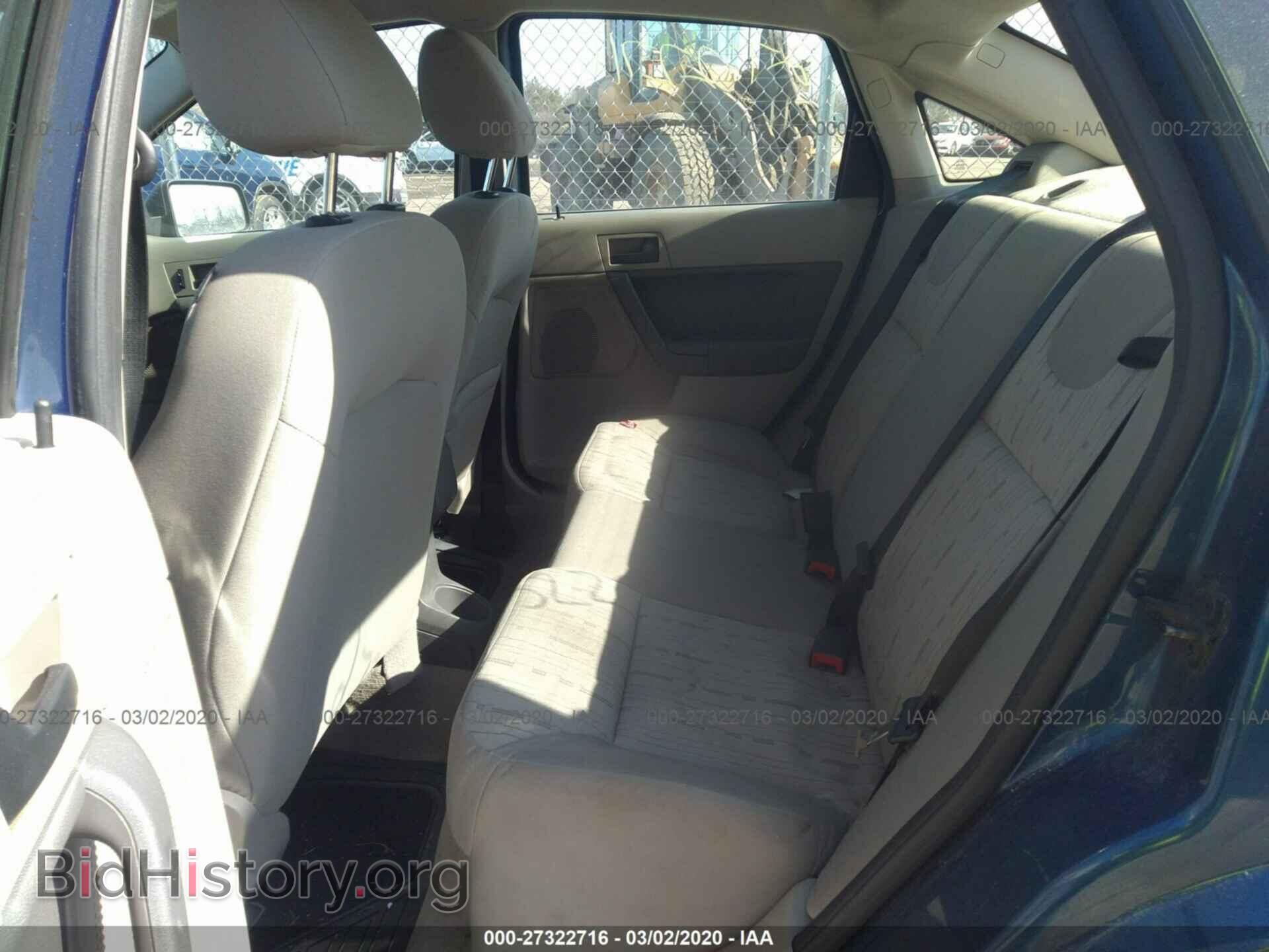 2008 FORD FOCUS - VIN: 1FAHP35N98W122861 - Фото 8