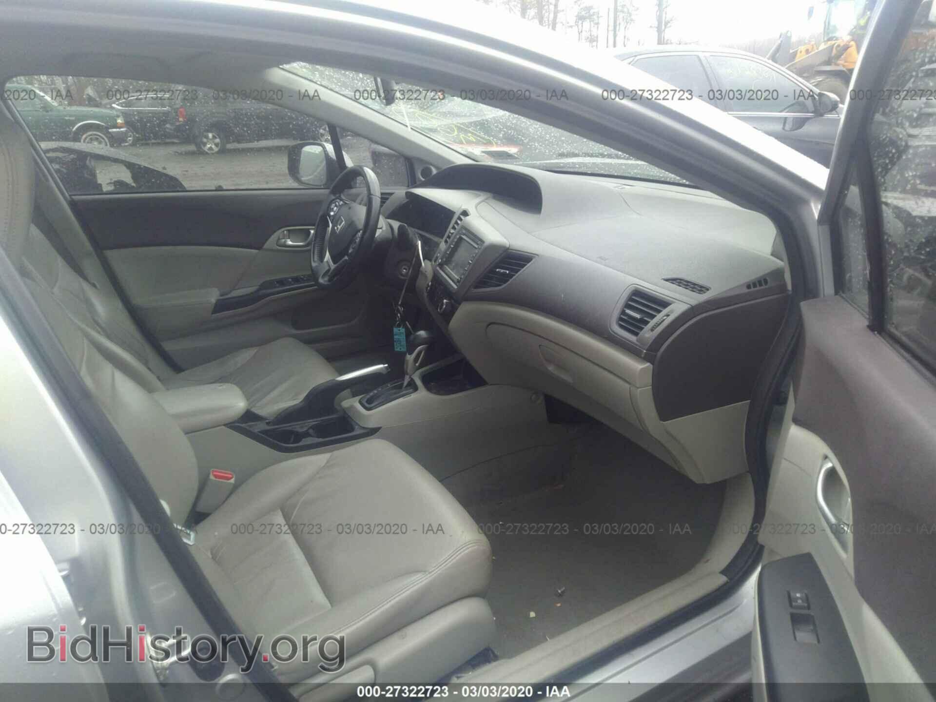 2012 HONDA CIVIC - VIN: 19XFB2F93CE358954 - Фото 5