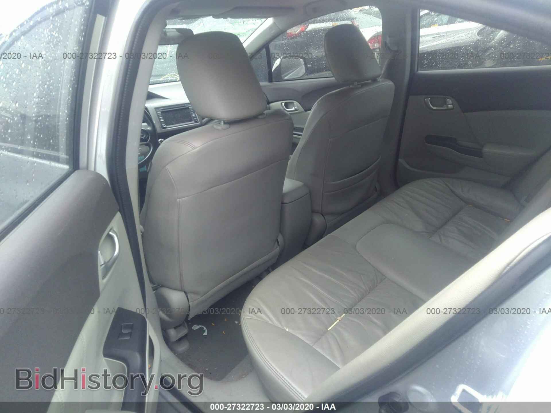 2012 HONDA CIVIC - VIN: 19XFB2F93CE358954 - Фото 8