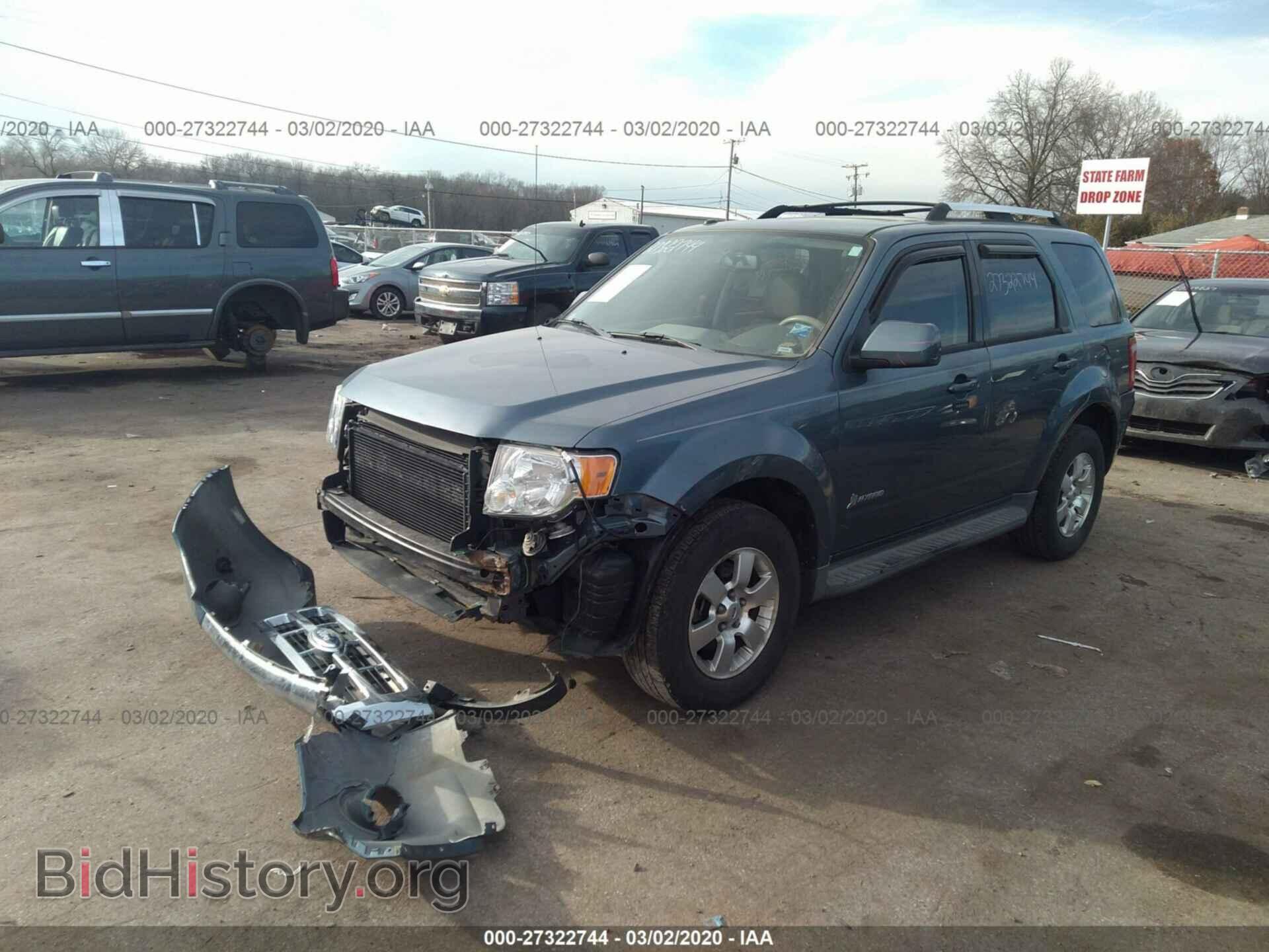 2011 FORD ESCAPE - VIN: 1FMCU4K39BKB44052 - Фото 2