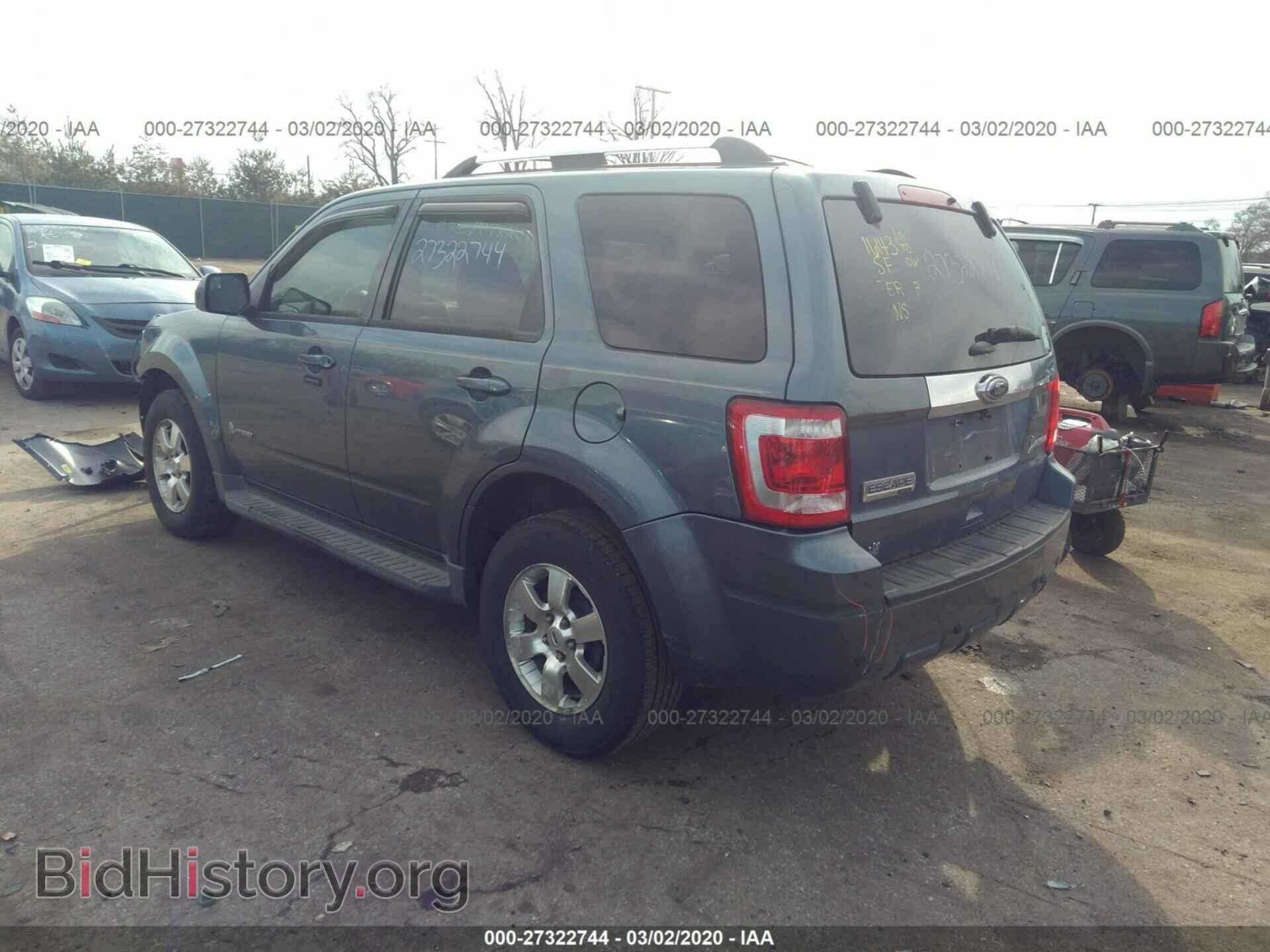 2011 FORD ESCAPE - VIN: 1FMCU4K39BKB44052 - Фото 3