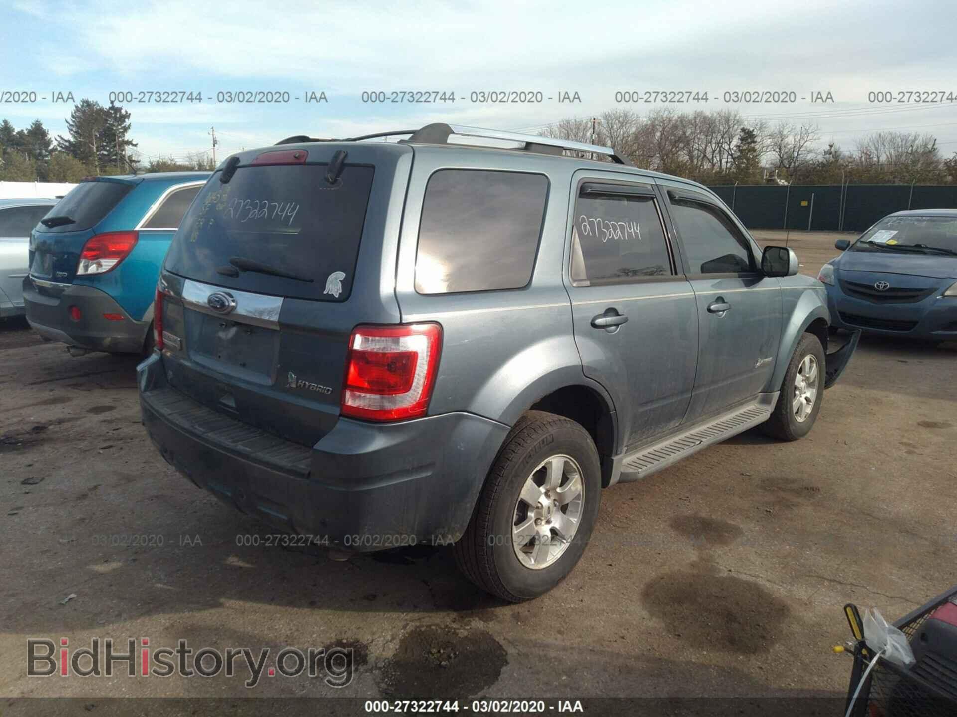 2011 FORD ESCAPE - VIN: 1FMCU4K39BKB44052 - Фото 4