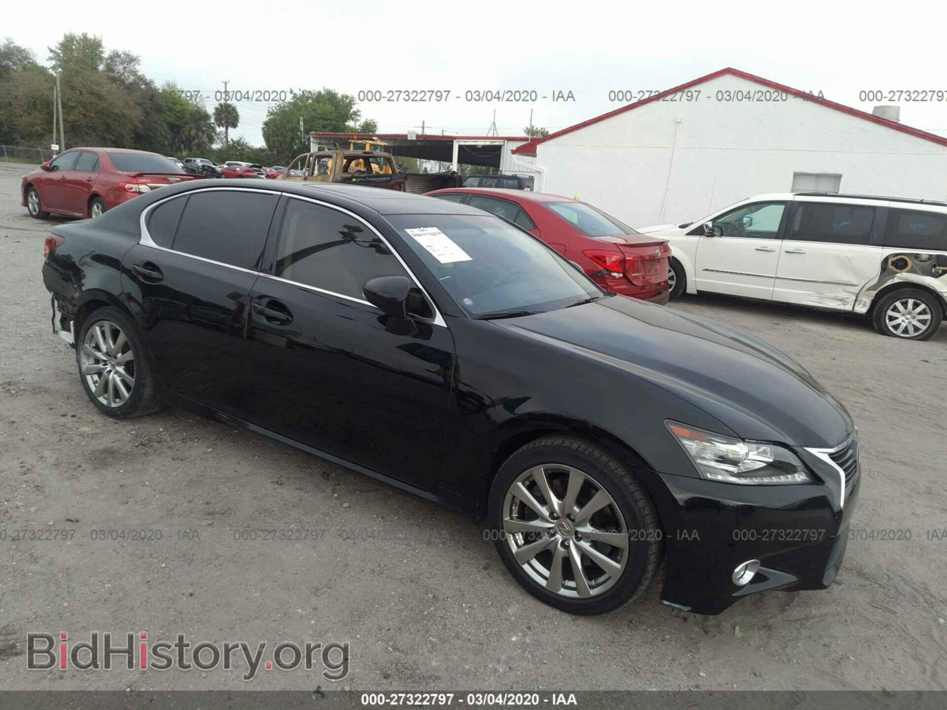 Photo JTHBE1BL1FA014398 - LEXUS GS 2015