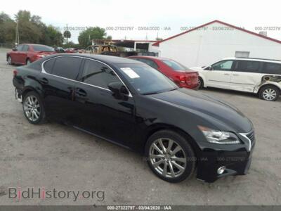 2015 Lexus GS 350, black — VIN JTHBE1BL1FA014398, IAAI