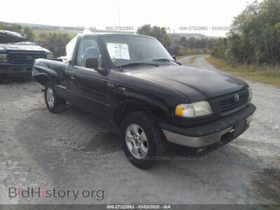 2000 Mazda B2500, черный — VIN 4F4YR12C5YTM35040, IAAI