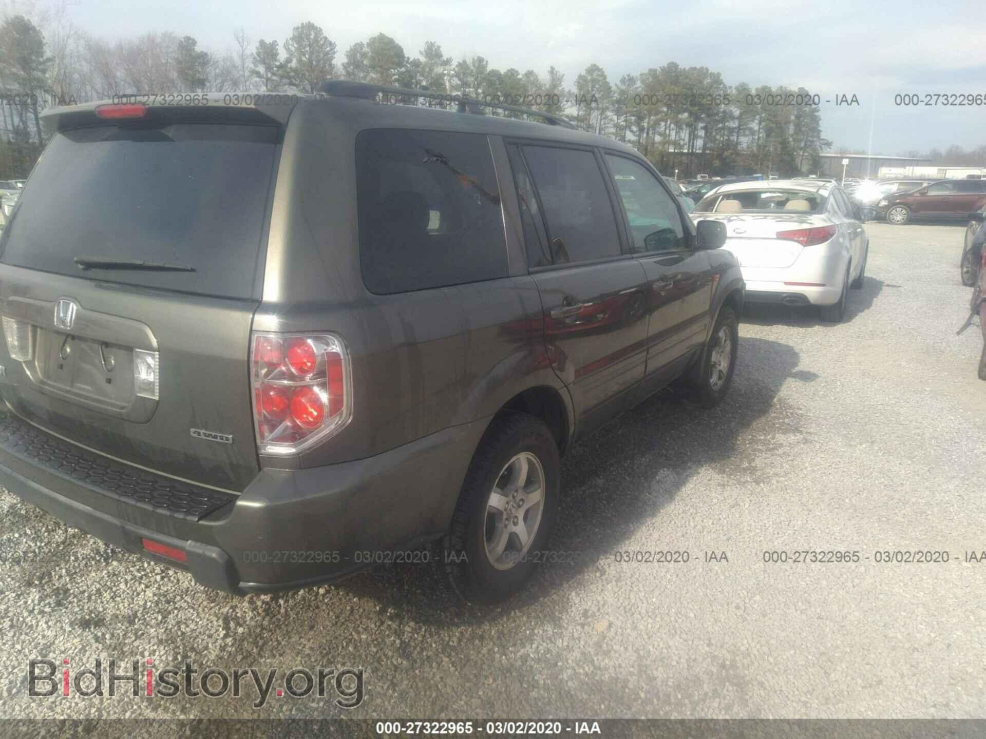 2006 HONDA PILOT - VIN: 2HKYF18406H512108 - Фото 4