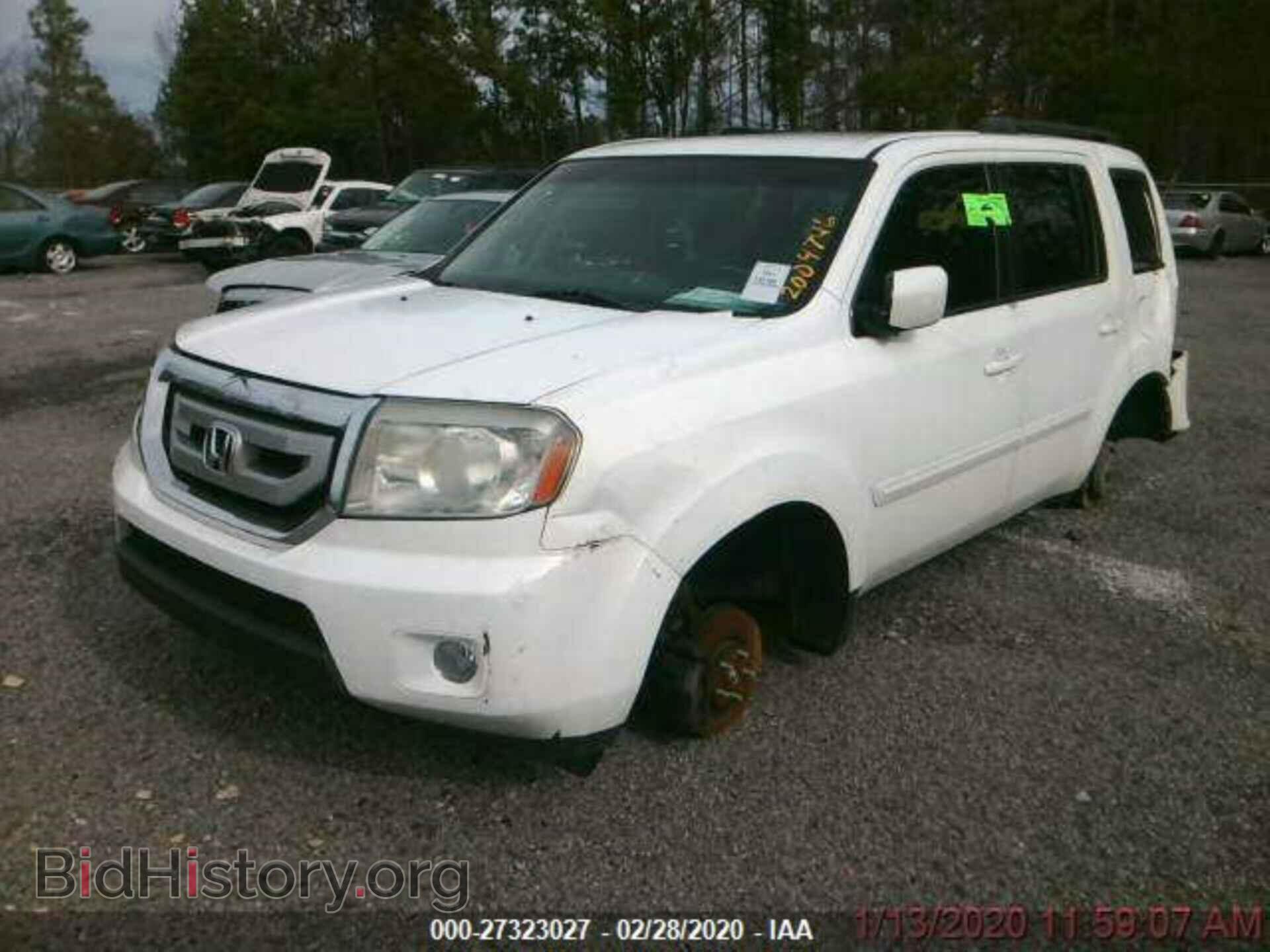 Фотография 5FNYF3H48BB029602 - HONDA PILOT 2011