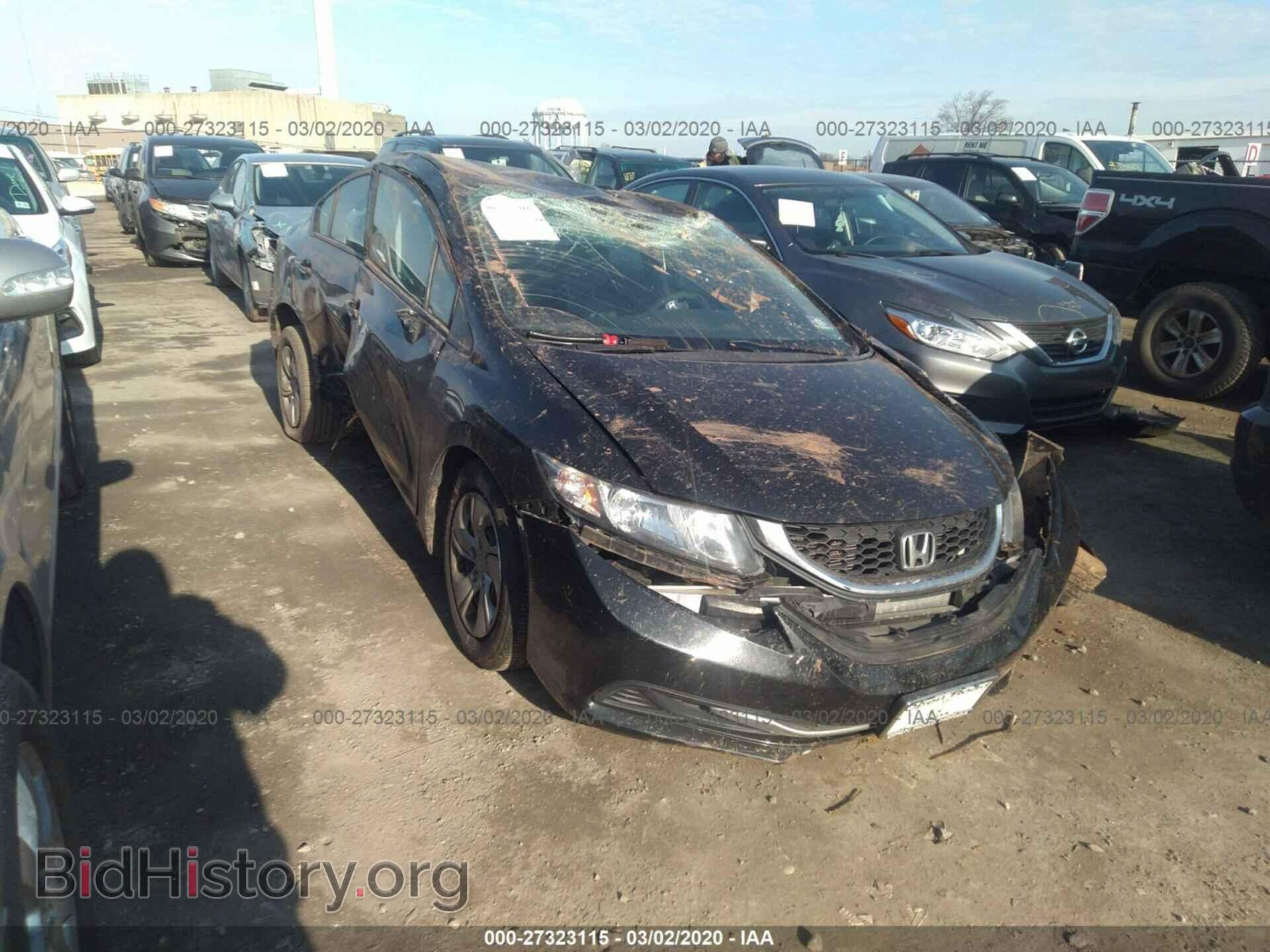 Фотография 19XFB2F5XDE212985 - HONDA CIVIC 2013