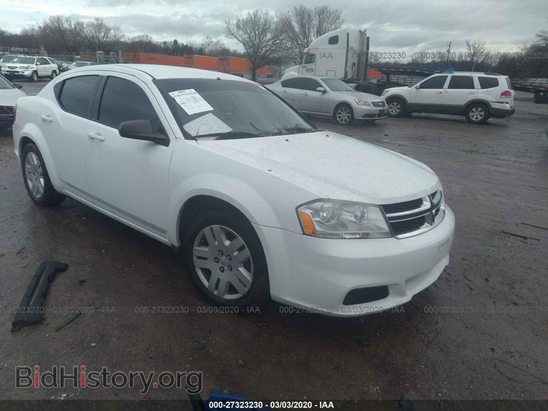 Фотография 1B3BD4FBXBN578210 - DODGE AVENGER 2011