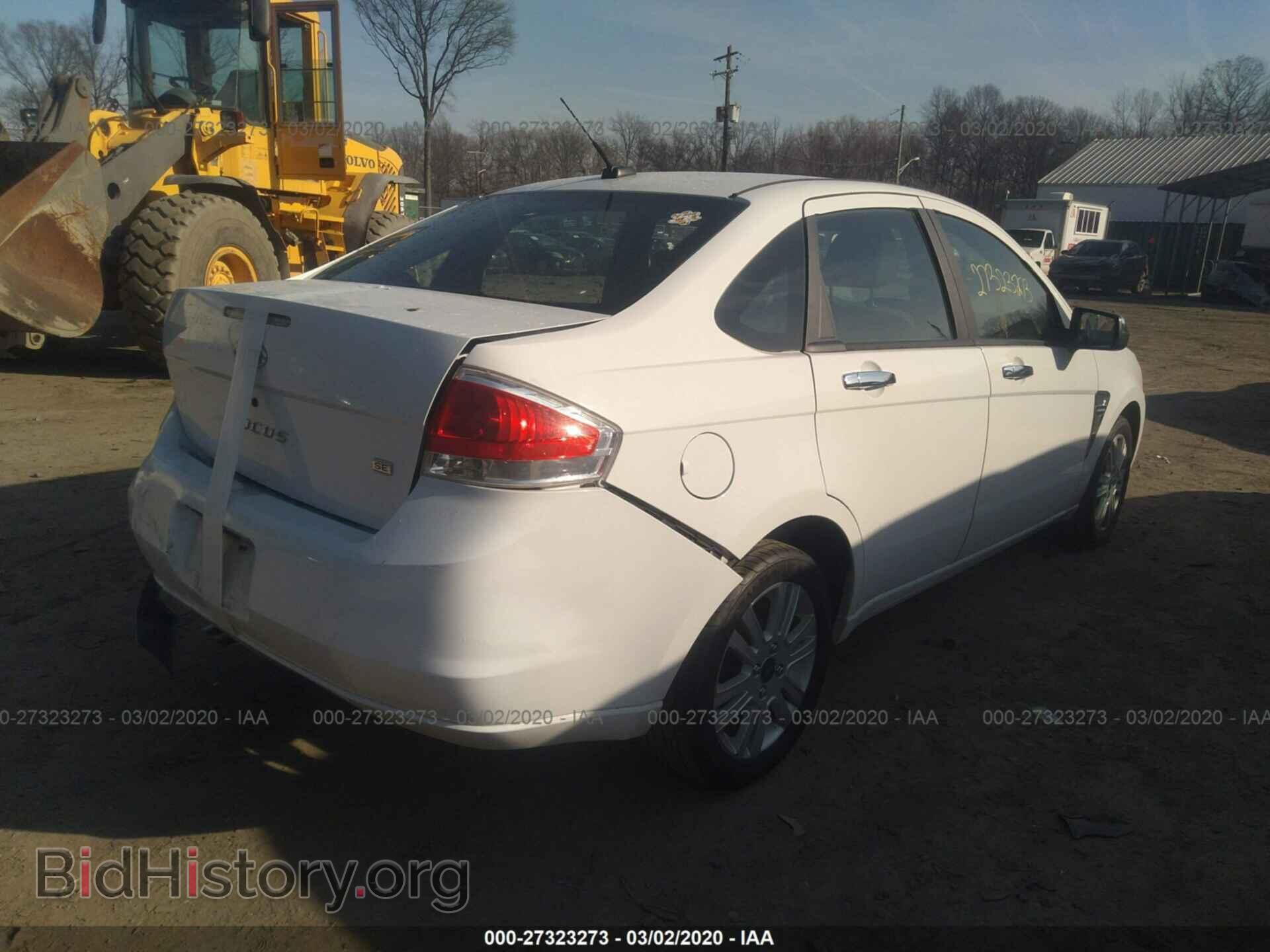 2008 FORD FOCUS - VIN: 1FAHP35N98W135397 - Фото 4