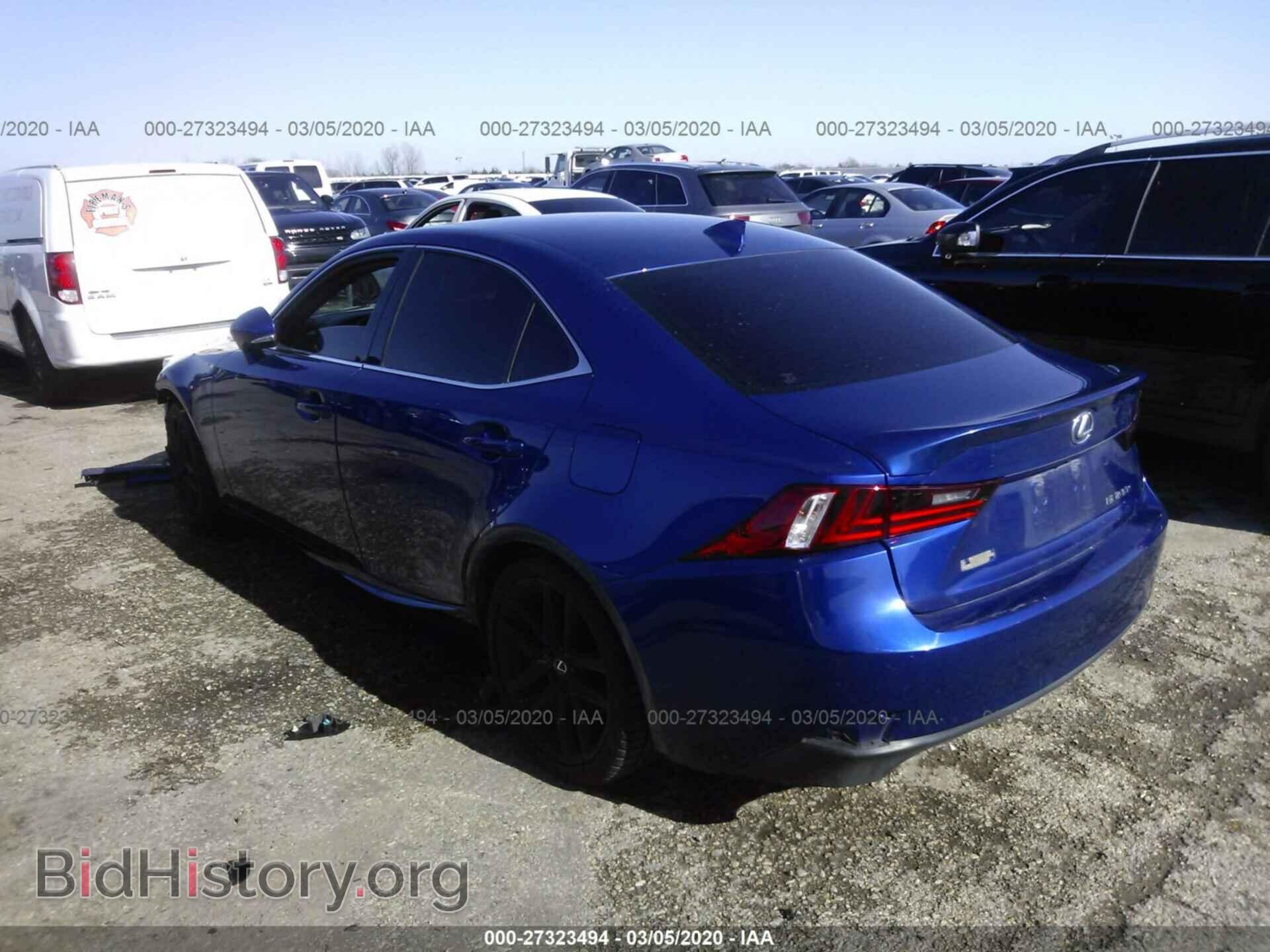 2016 LEXUS IS - VIN: JTHBA1D29G5008021 - Фото 3