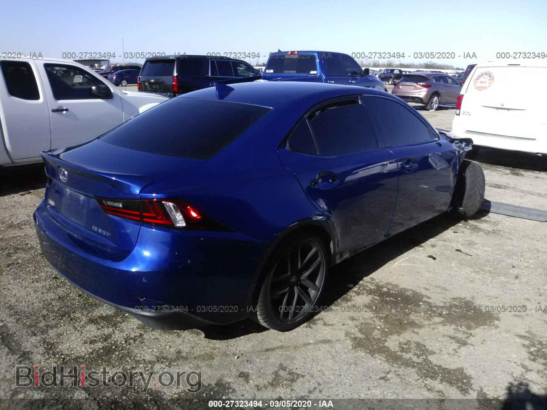 2016 LEXUS IS - VIN: JTHBA1D29G5008021 - Фото 4