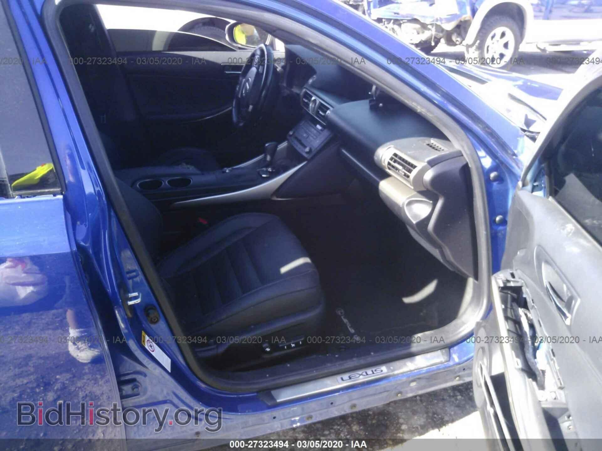 2016 LEXUS IS - VIN: JTHBA1D29G5008021 - Фото 5