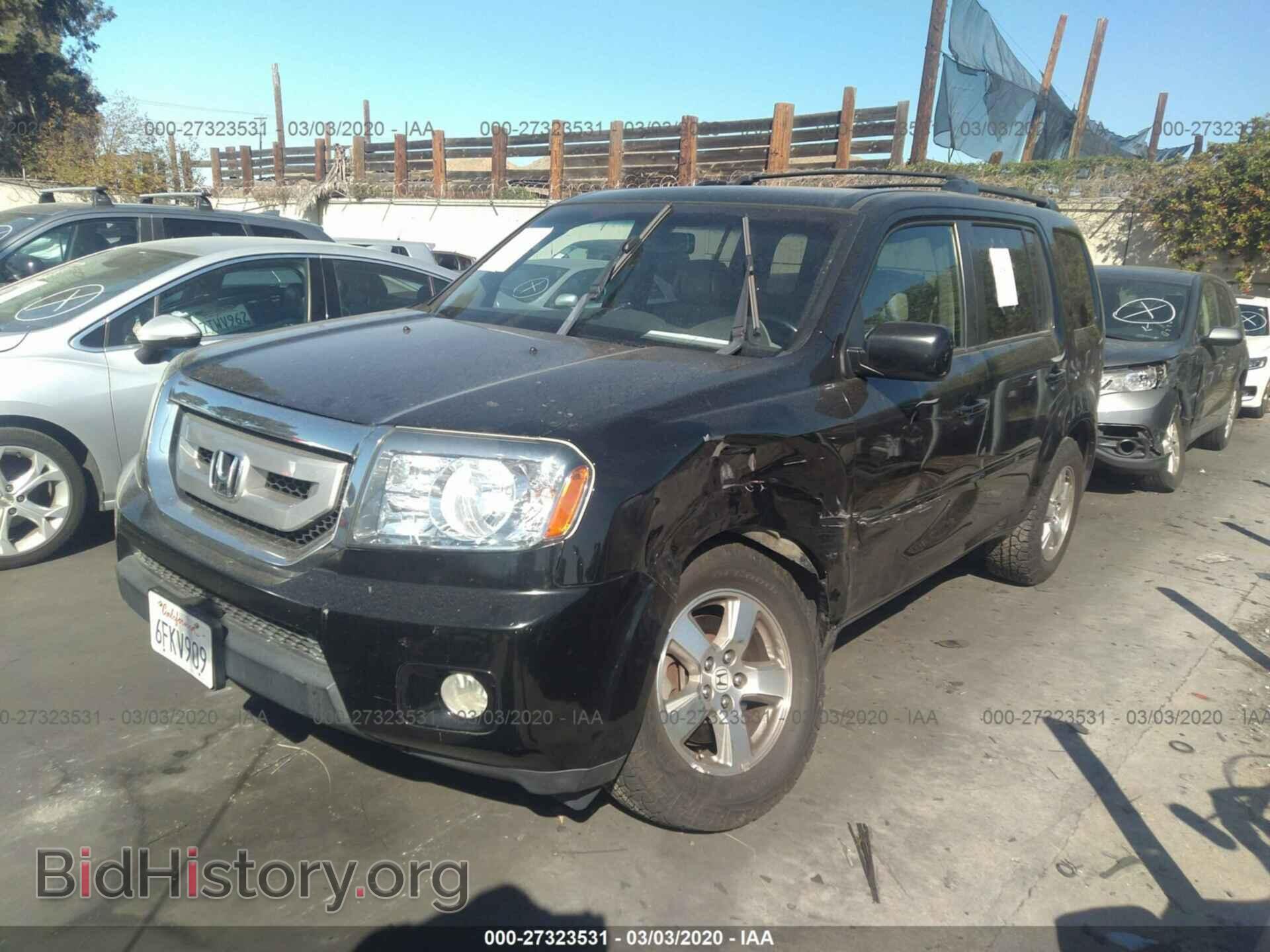 2009 HONDA PILOT - VIN: 5FNYF38519B016595 - Фото 2
