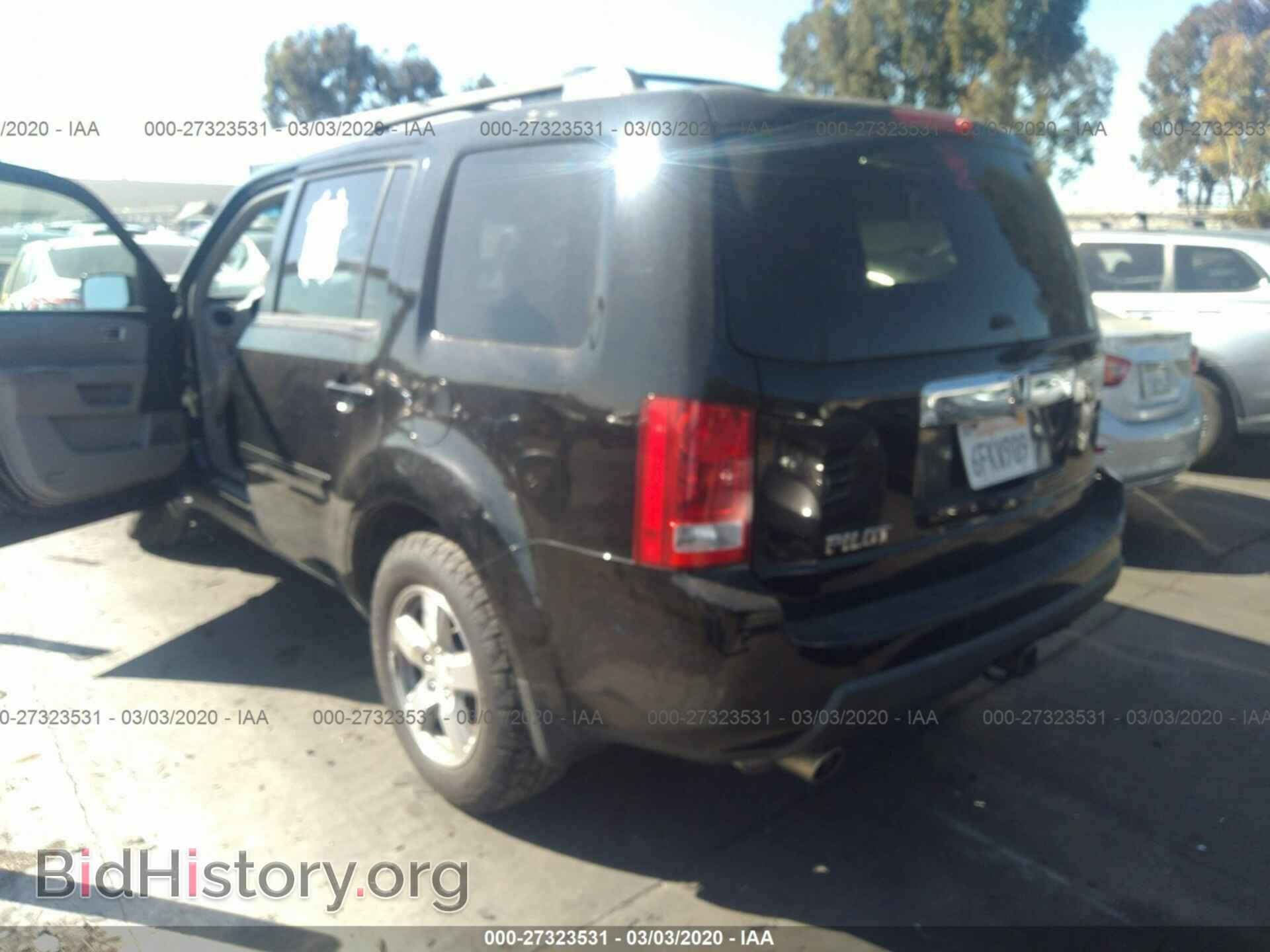 2009 HONDA PILOT - VIN: 5FNYF38519B016595 - Фото 3