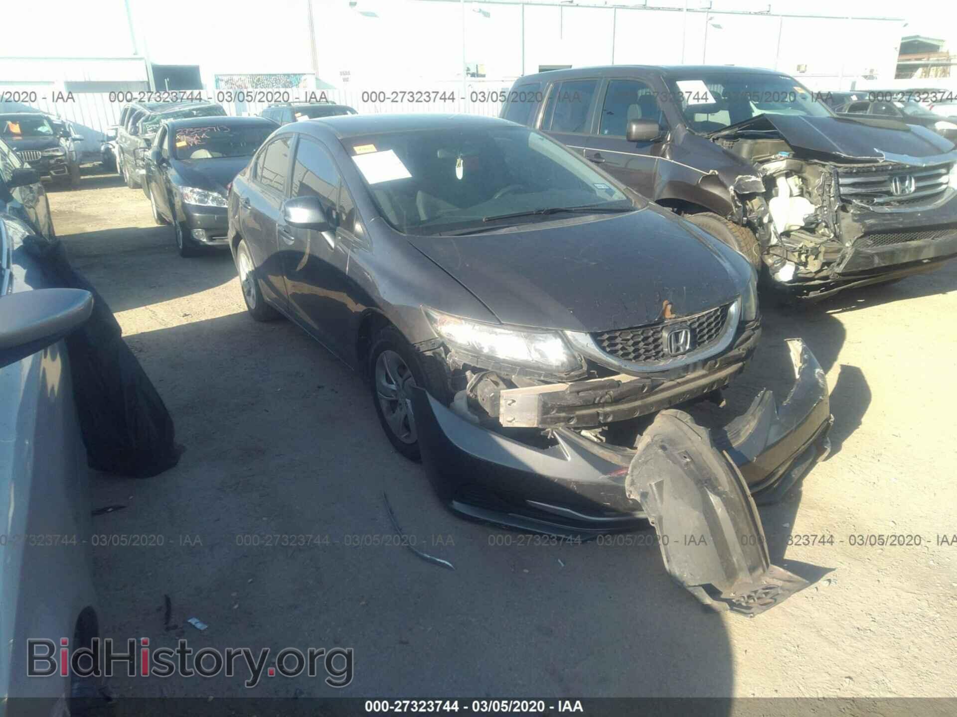 Фотография 2HGFB2F55DH507921 - HONDA CIVIC 2013