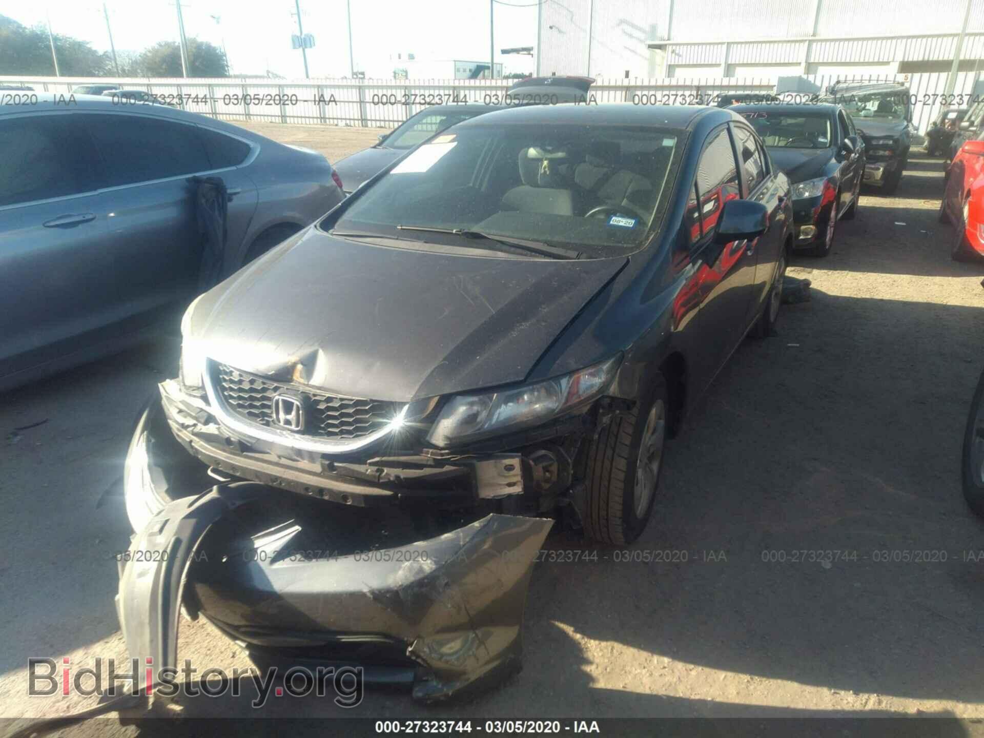 2013 HONDA CIVIC - VIN: 2HGFB2F55DH507921 - Photo 2