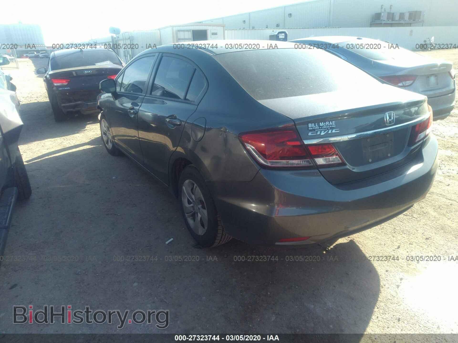2013 HONDA CIVIC - VIN: 2HGFB2F55DH507921 - Photo 3