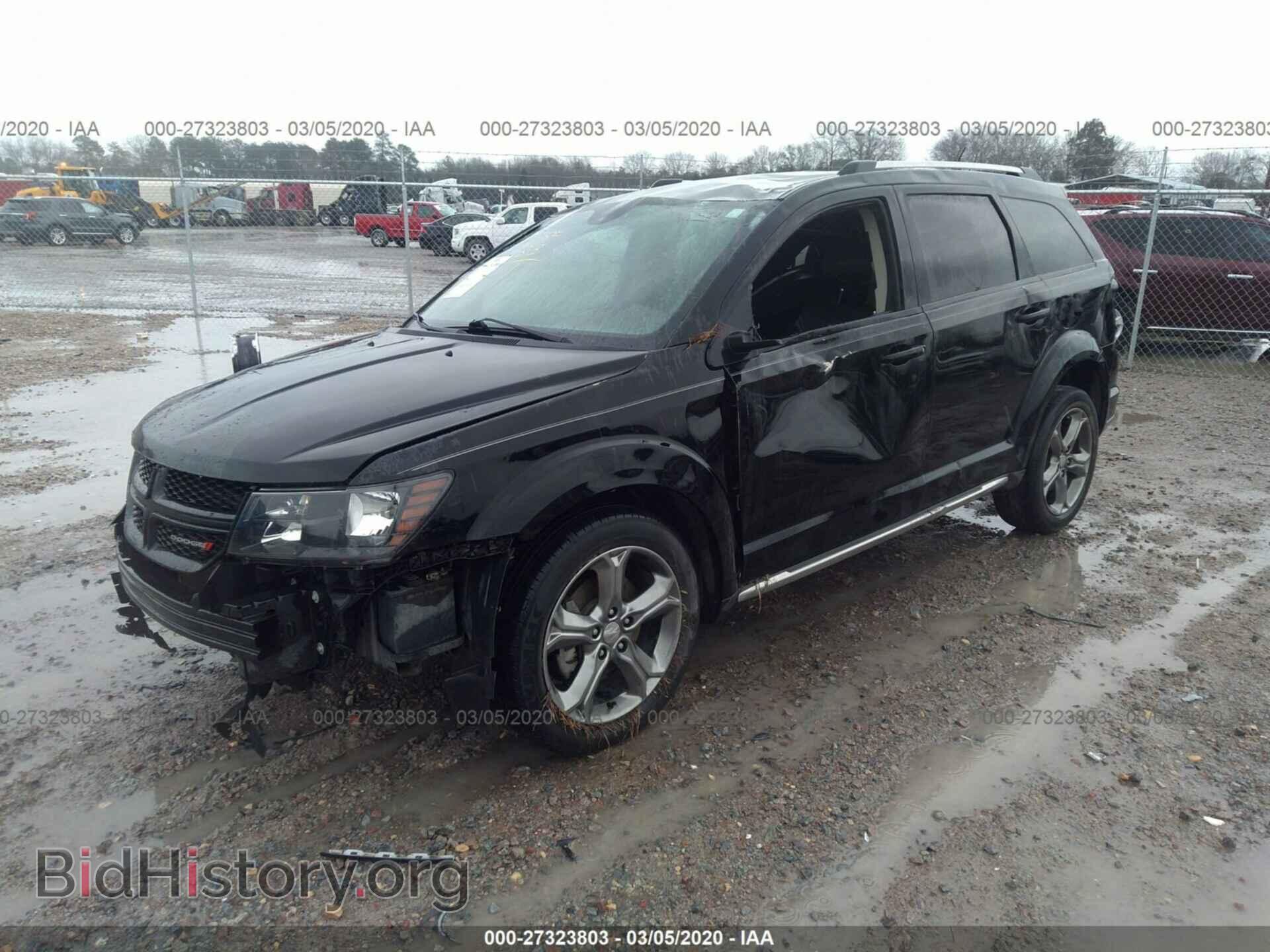 2015 DODGE JOURNEY - VIN: 3C4PDCGB2FT565955 - Фото 2