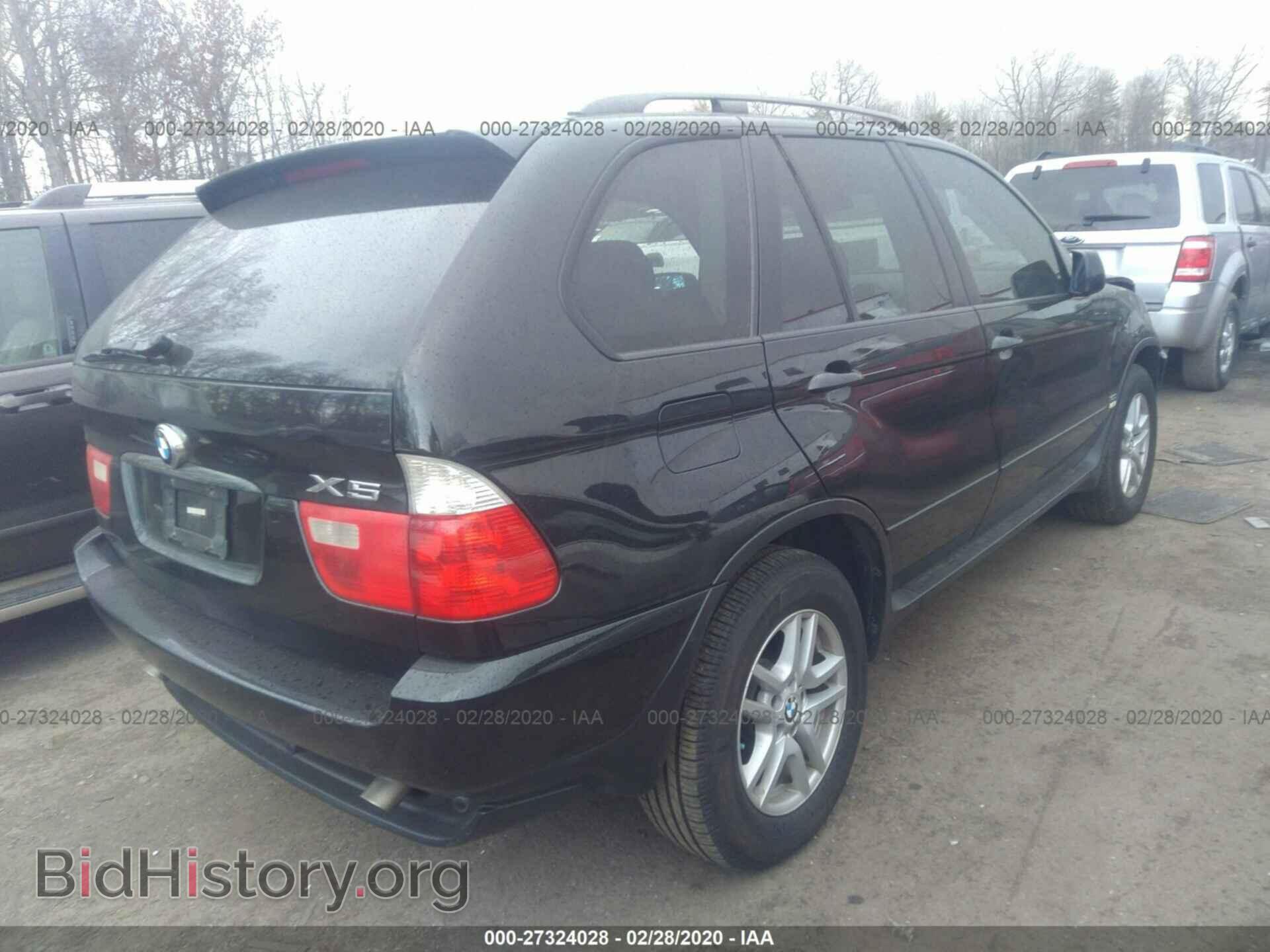 2006 BMW X5 - VIN: 5UXFA13566LY44845 - Фото 4