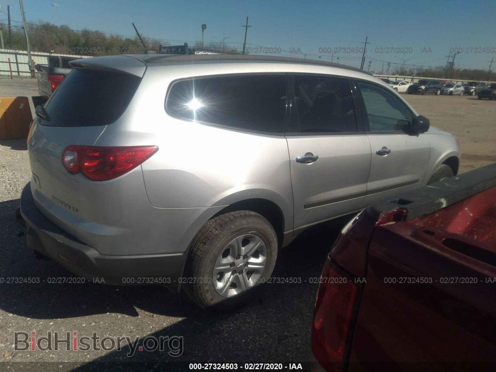 2012 CHEVROLET TRAVERSE - VIN: 1GNKRFED6CJ421918 - Фото 4