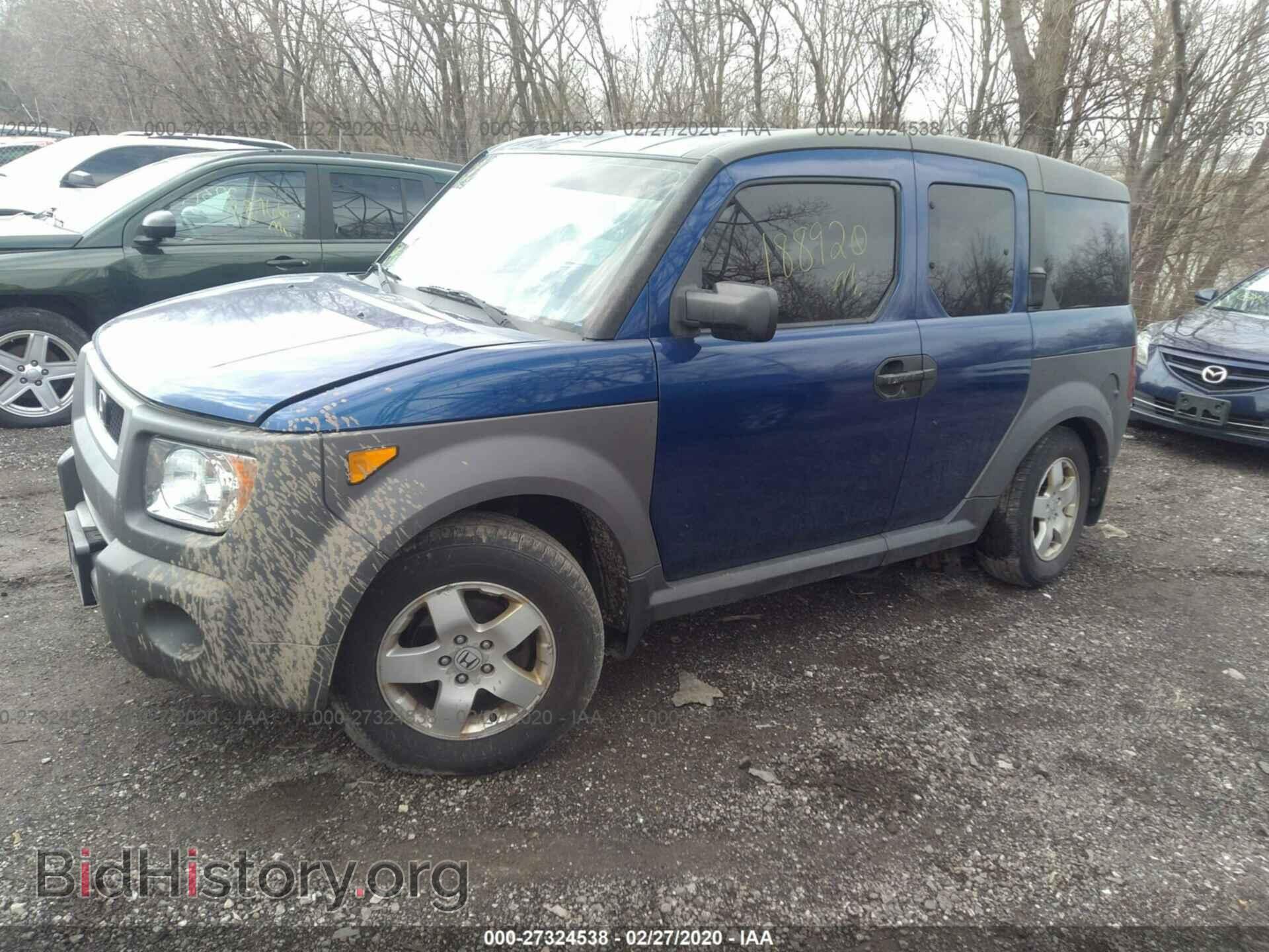 2005 HONDA ELEMENT - VIN: 5J6YH28665L024609 - Фото 2