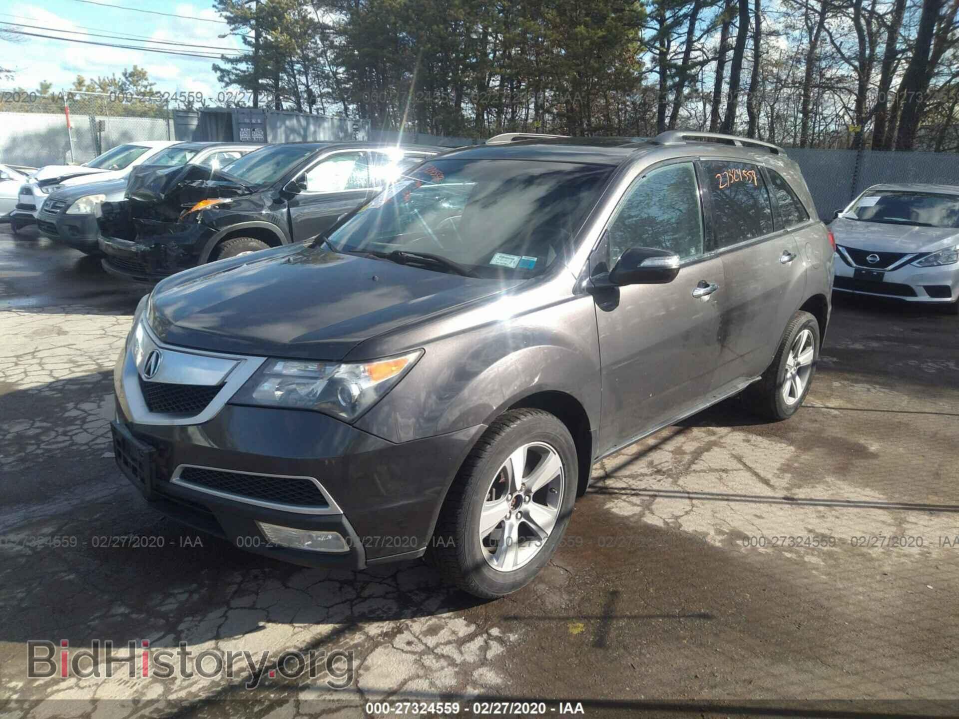 2012 ACURA MDX - VIN: 2HNYD2H39CH503523 - Фото 2