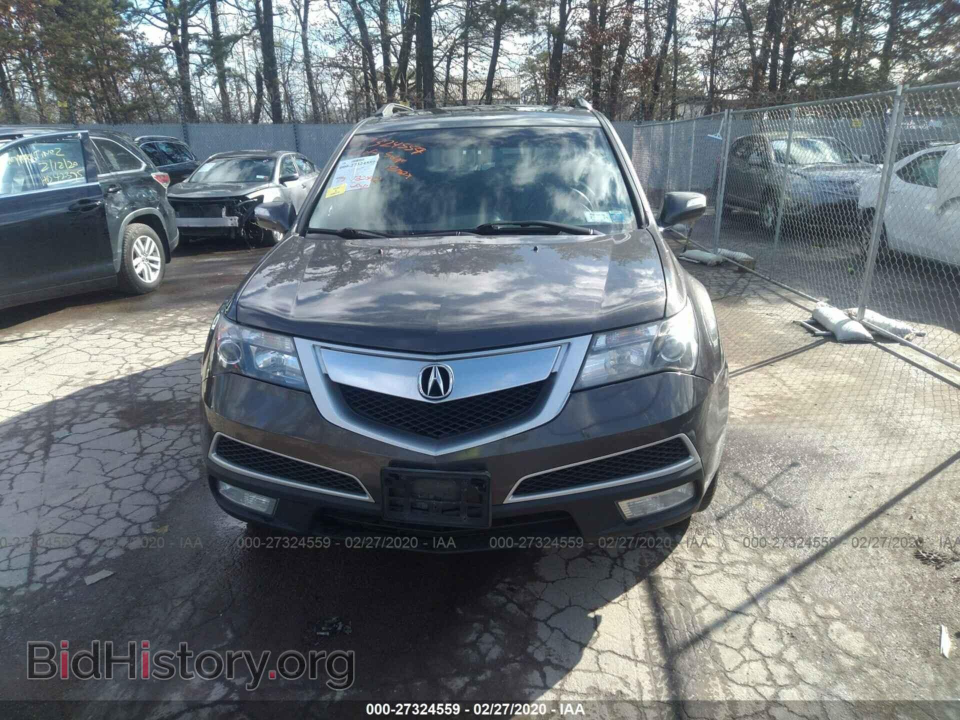 2012 ACURA MDX - VIN: 2HNYD2H39CH503523 - Фото 6