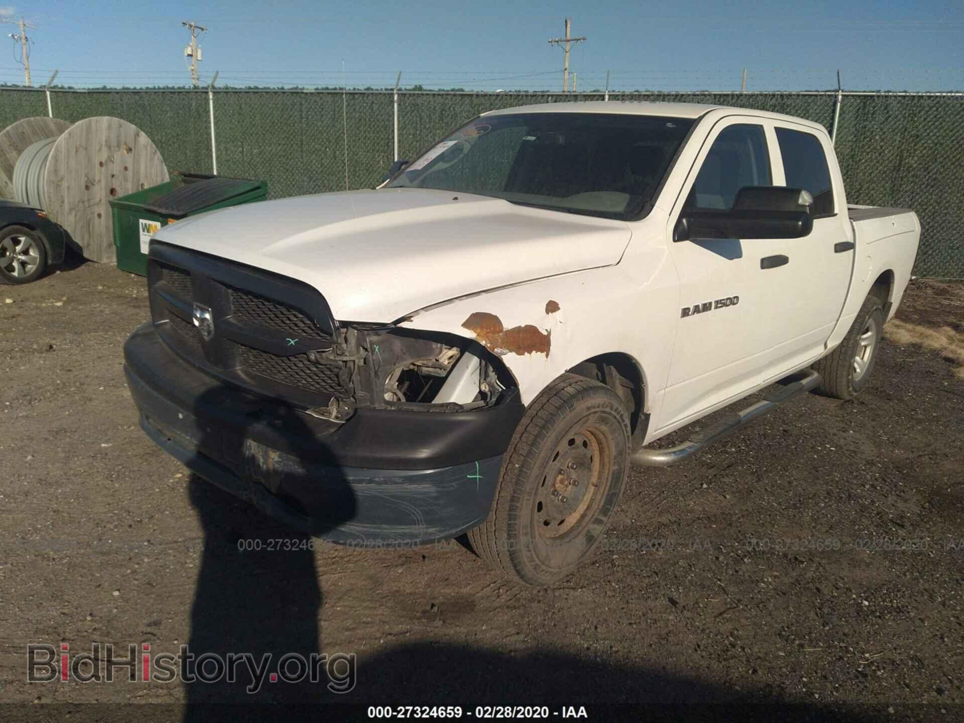 2012 DODGE RAM 1500 - VIN: 1C6RD7KP2CS235353 - Фото 2