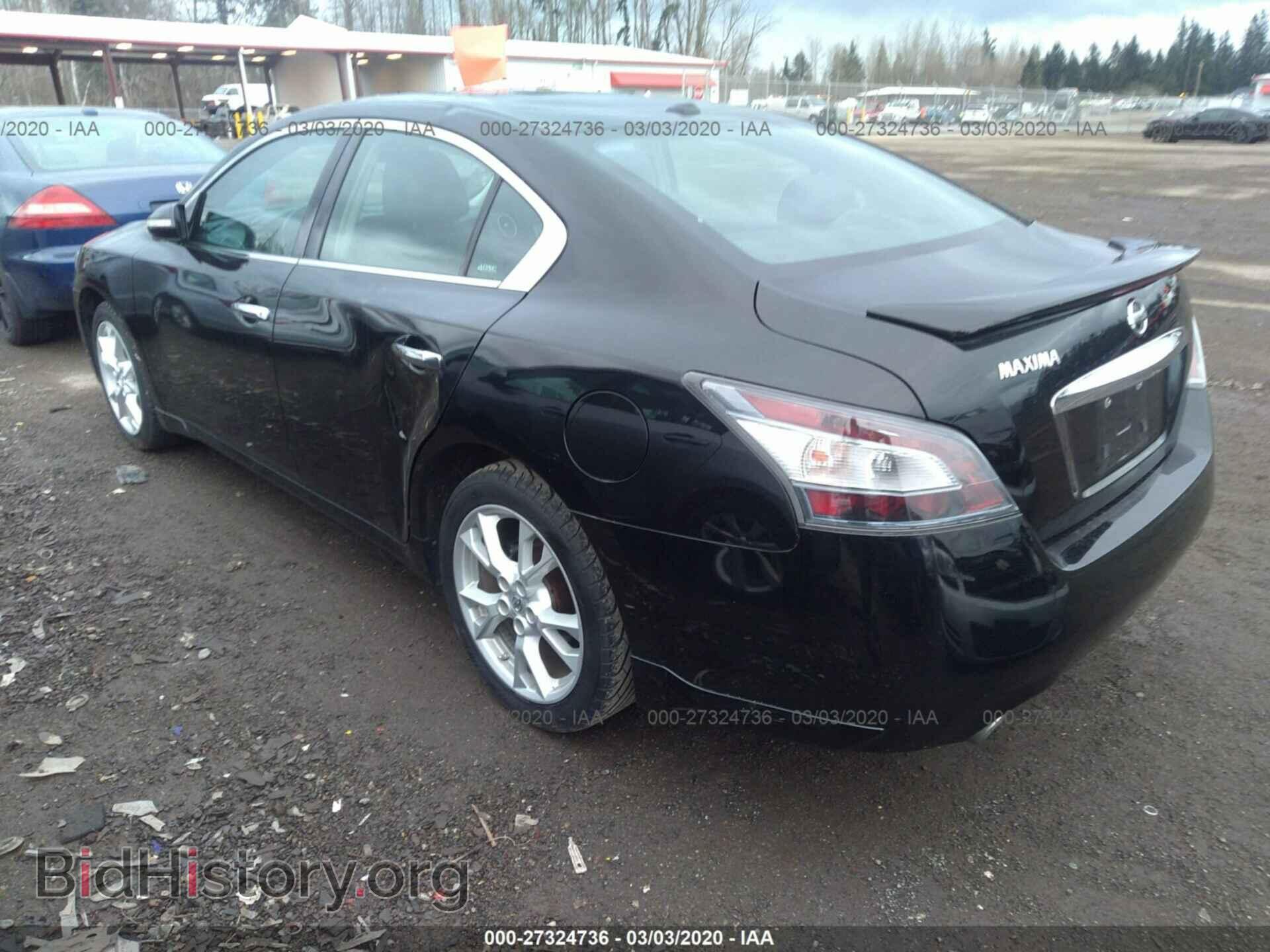 2012 NISSAN MAXIMA - VIN: 1N4AA5AP1CC806660 - Фото 3