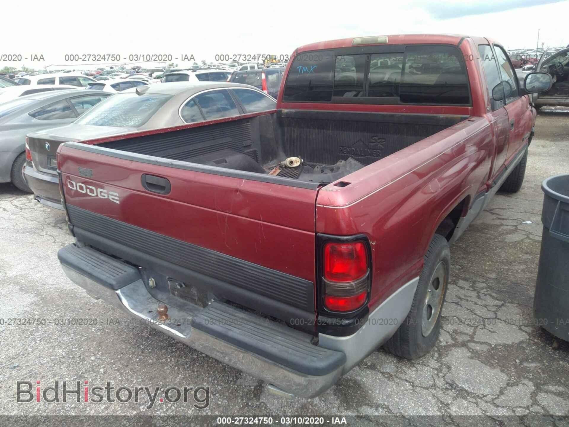 1998 DODGE RAM 1500 - VIN: 1B7HC13Z0WJ158657 - Фото 4